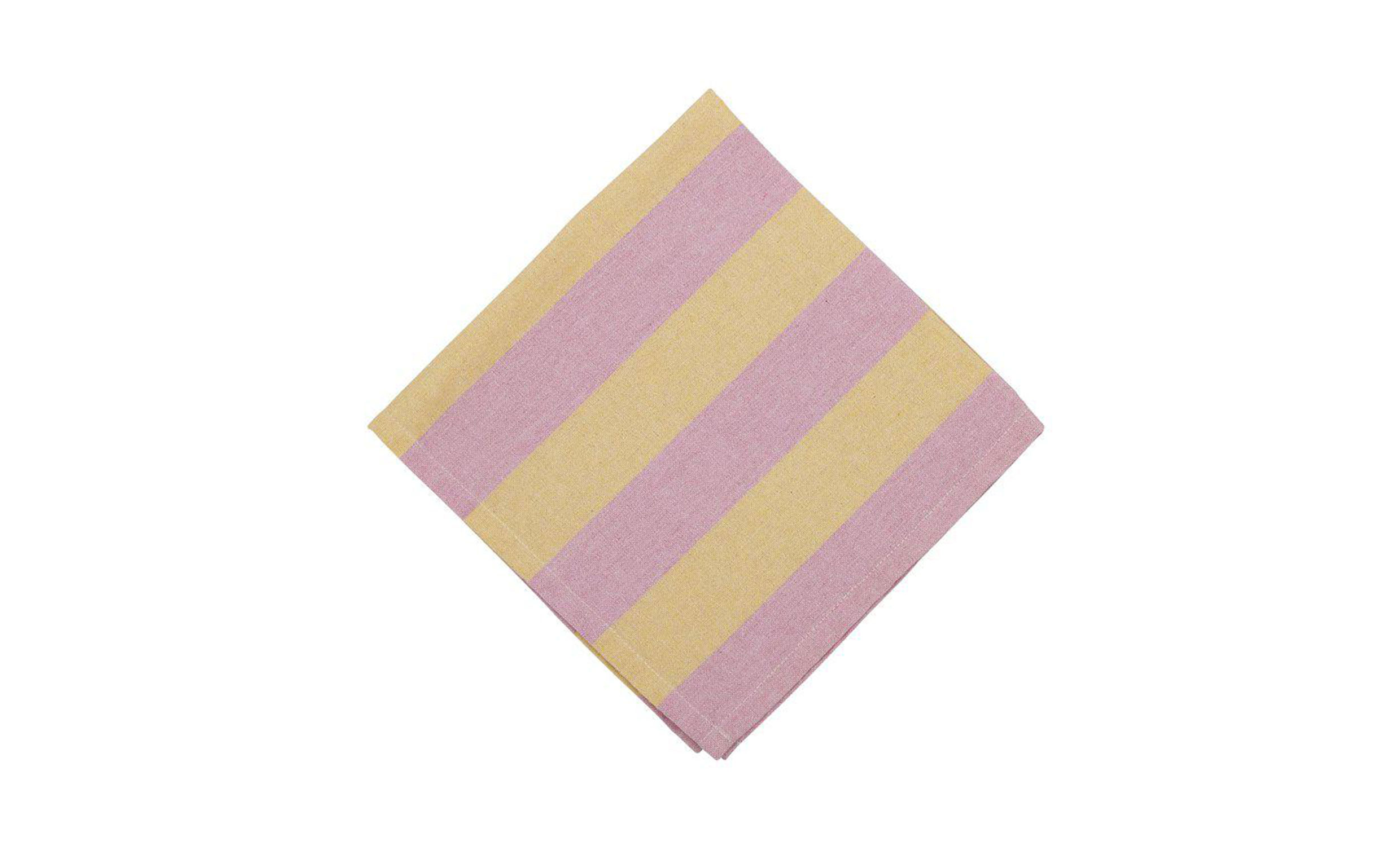 MOLLY Servett Gul/Rosa