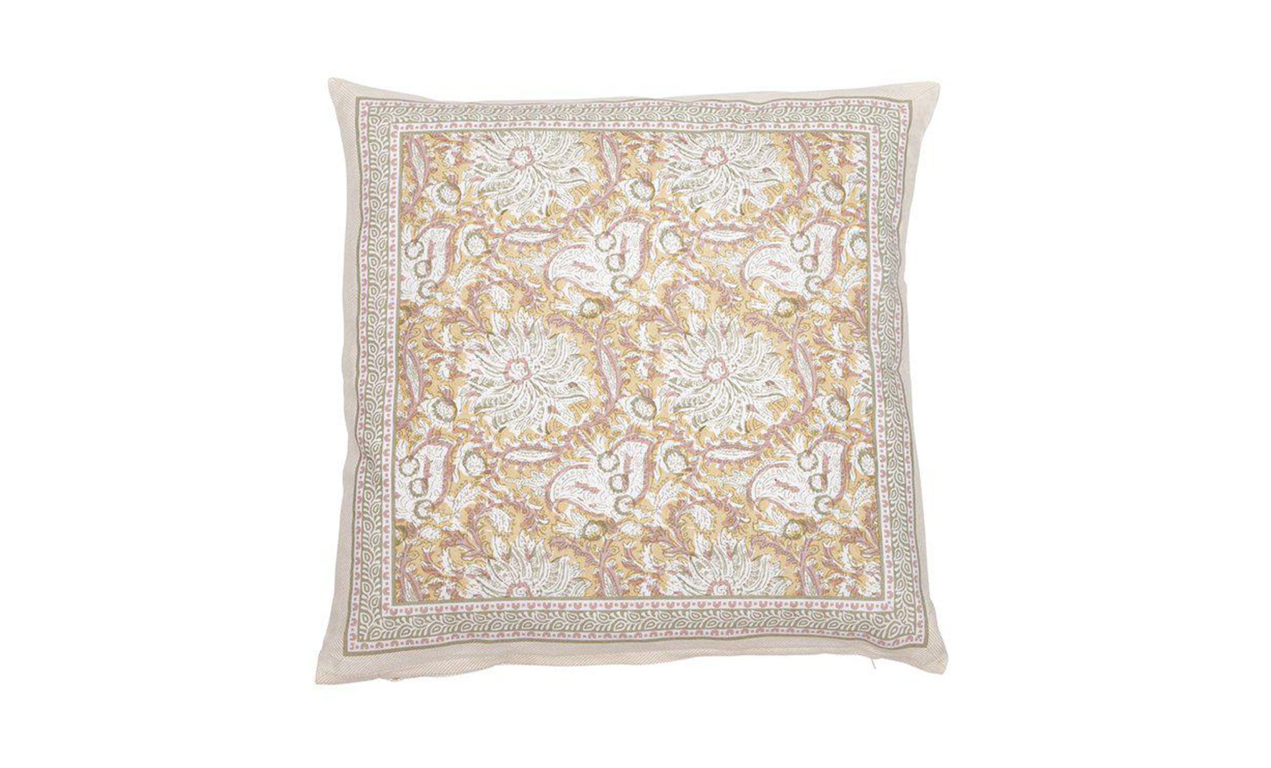 DINO Kuddfodral 48x48 Gul