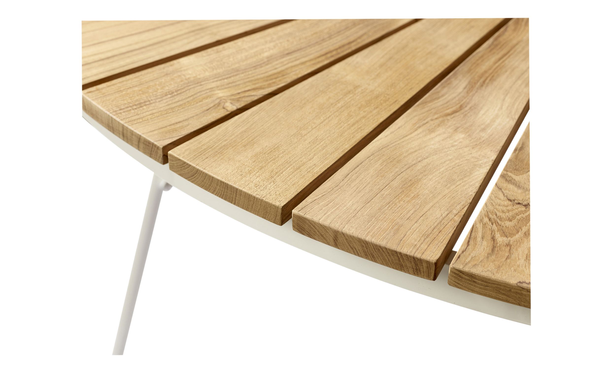 ELLEN Trädgårdsbord Teak/Vit 130 från Cinas, bild 2