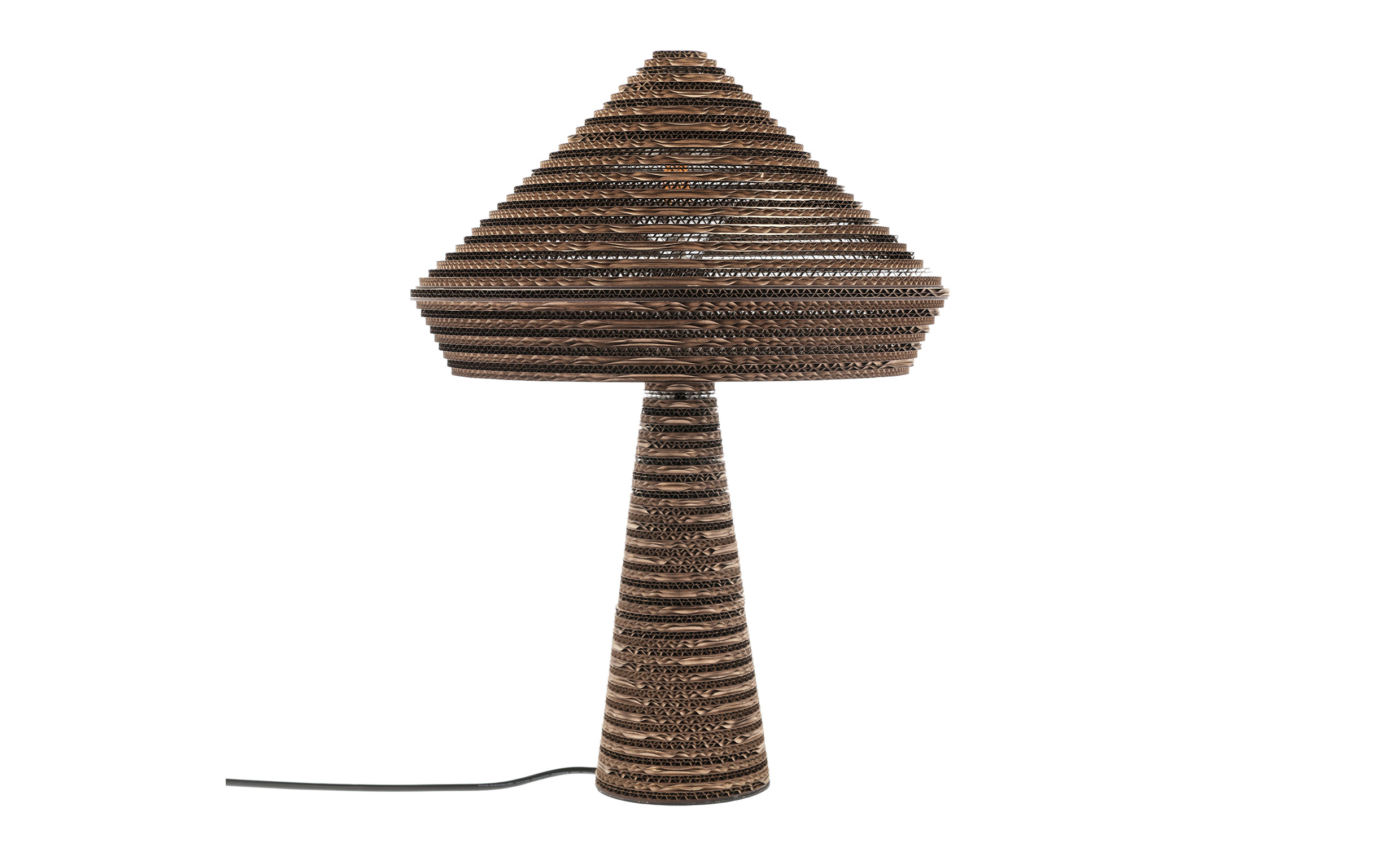 AIK Bordslampa Brun