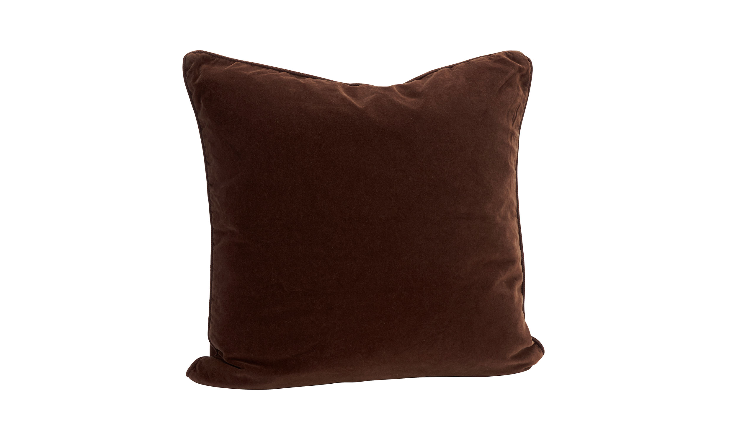 KUDDFODRAL Sammet 50x50 Brun