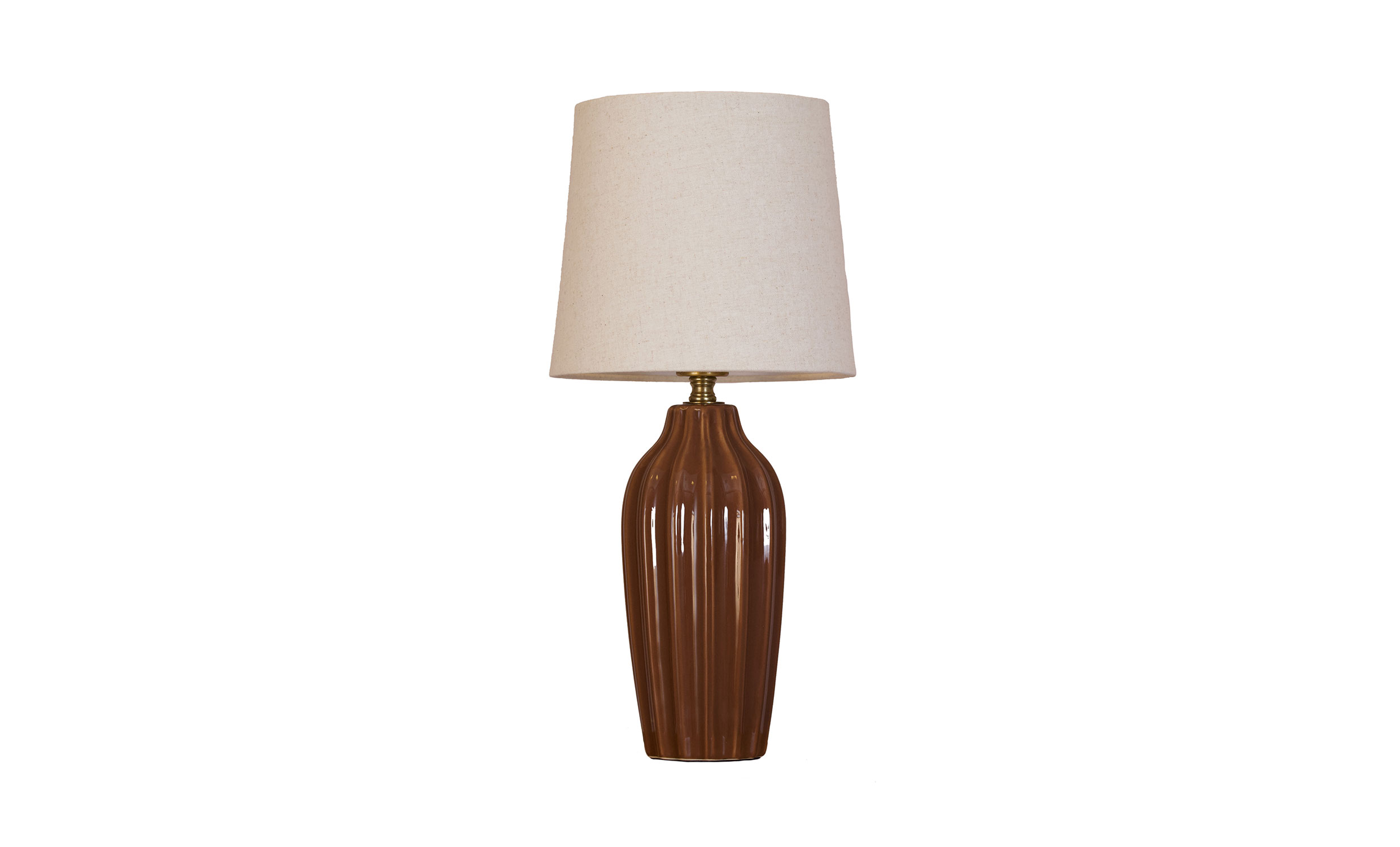 LYON Bordslampa 39cm Brun