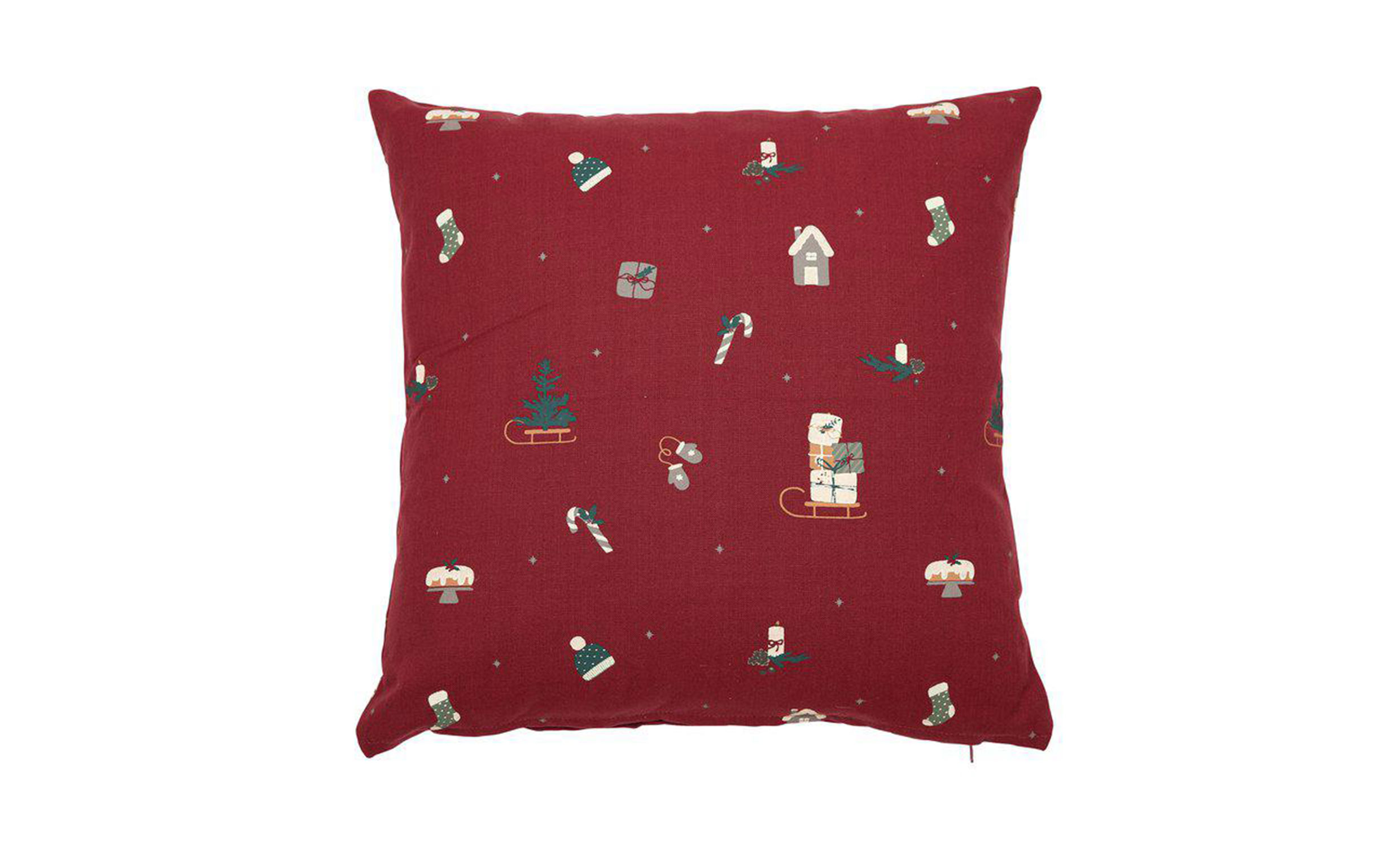 JINGLE Kuddfodral 45x45 Röd