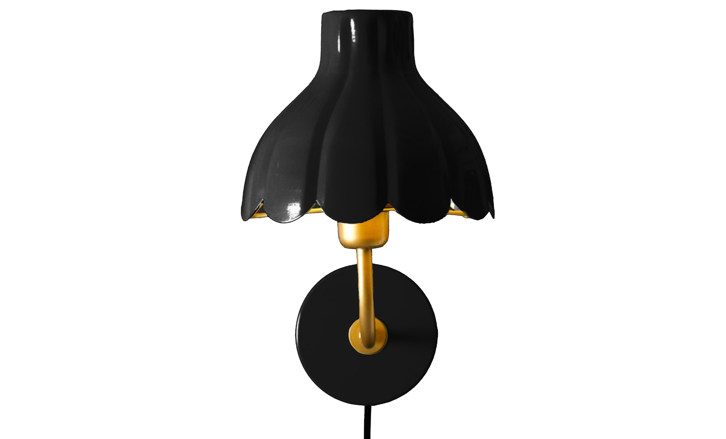 WELLS Vgglampa Svart 21cm
