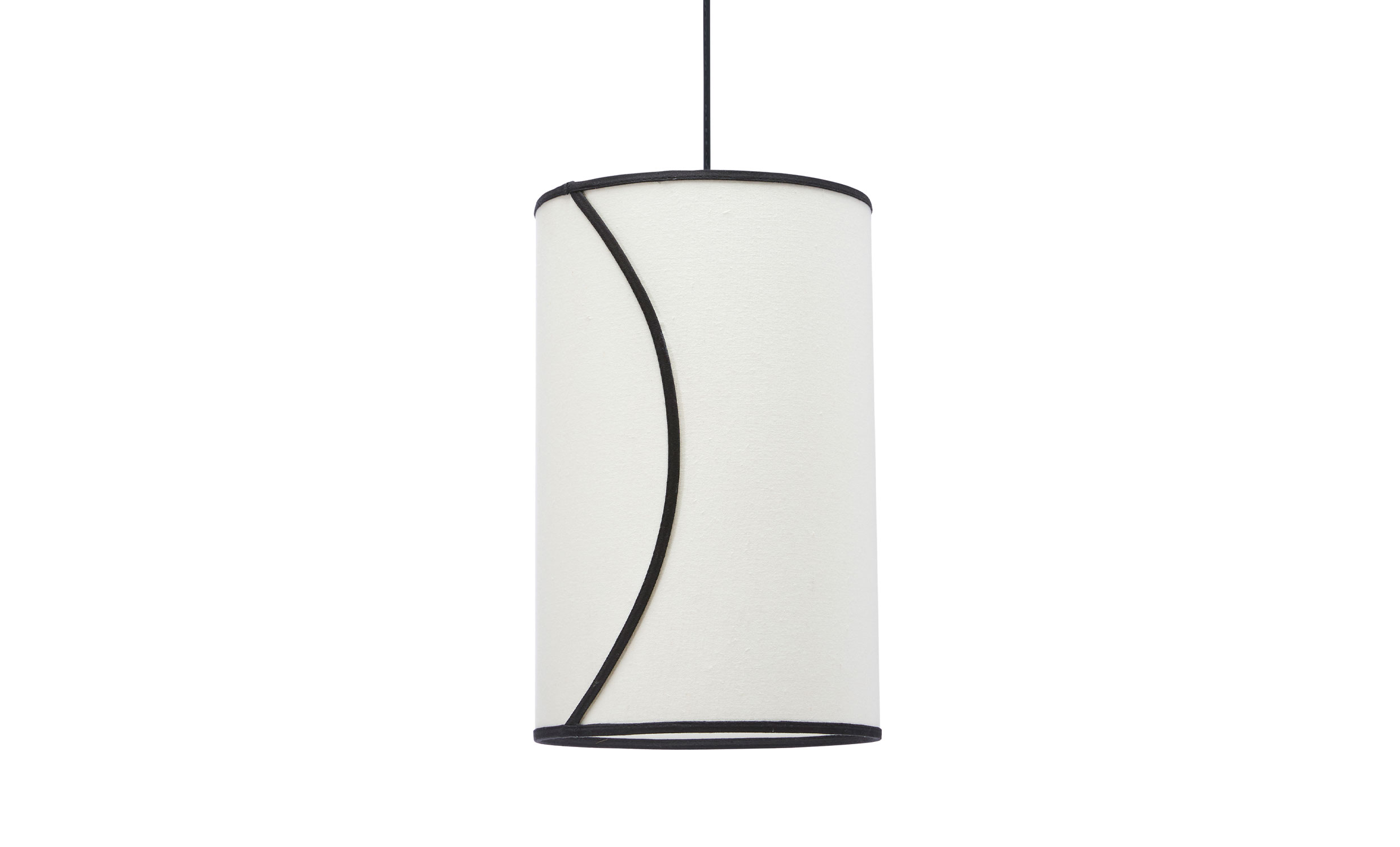 AVA Taklampa 25cm Offwhite