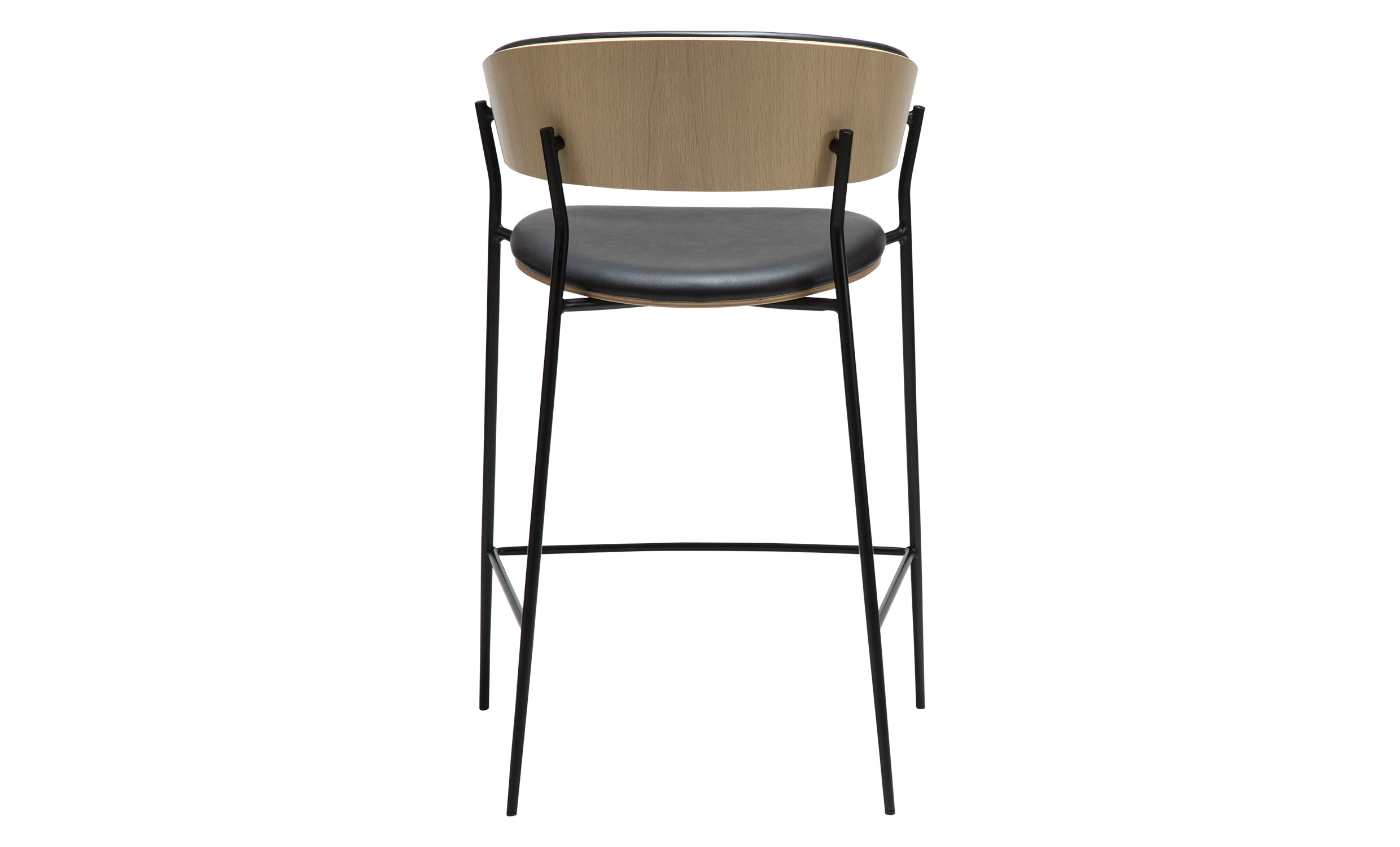CRIB Barstol Svart/Vitpigmenterad från DAN-FORM, bild 2