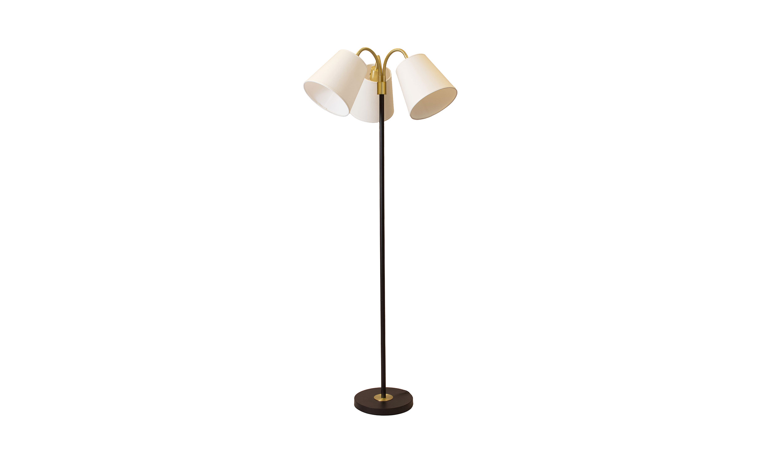 AMY Golvlampa 150cm Svart/Linne