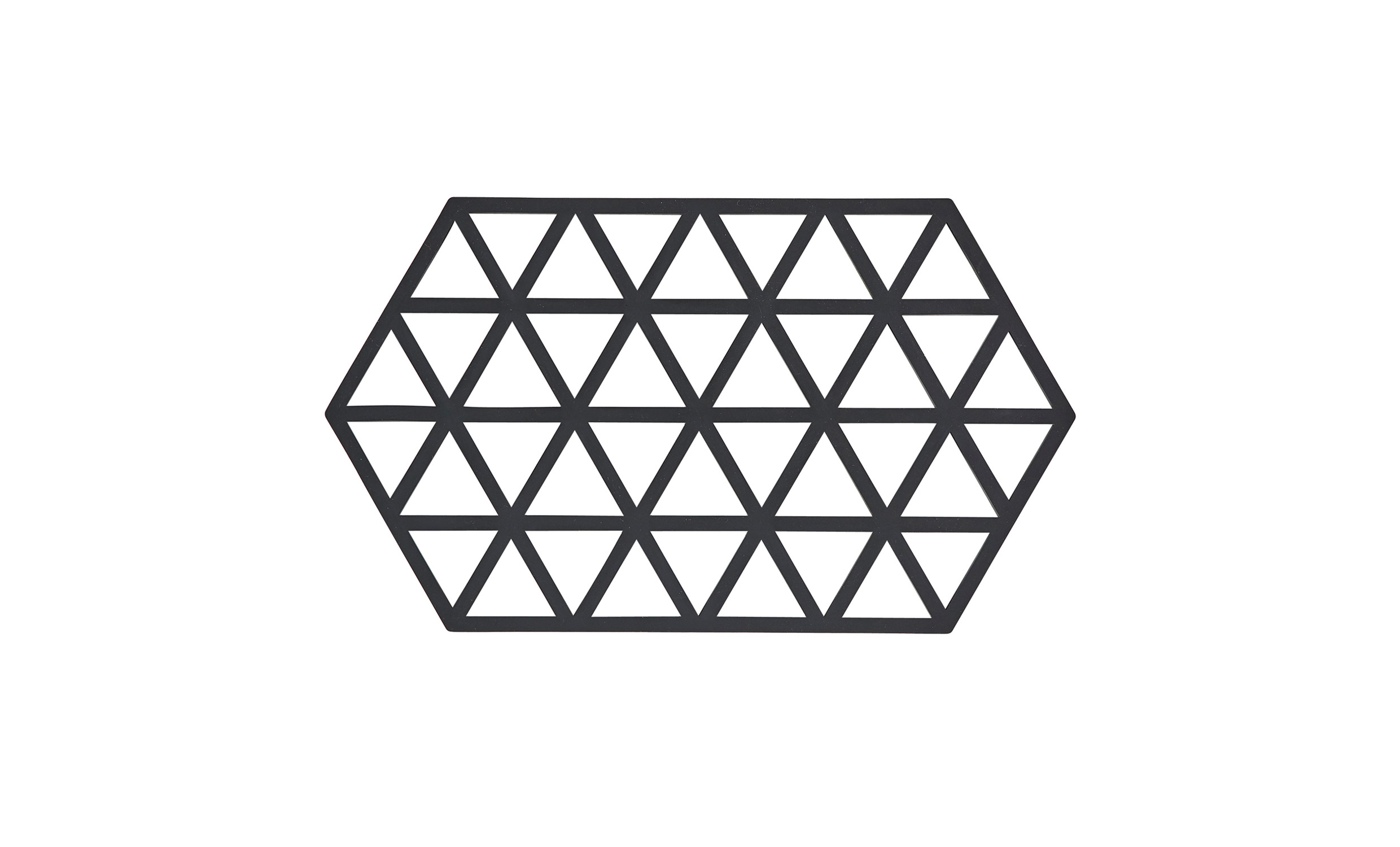 TRIANGLES Grytunderlgg 24cm Svart