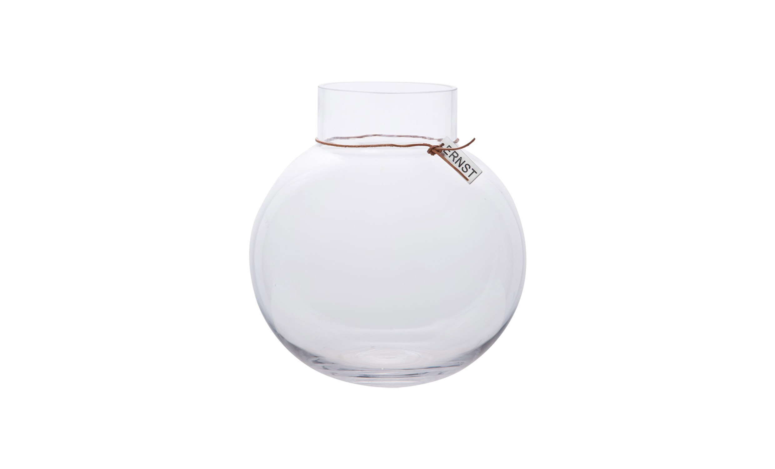 GLASVAS Lderband 25cm Klar