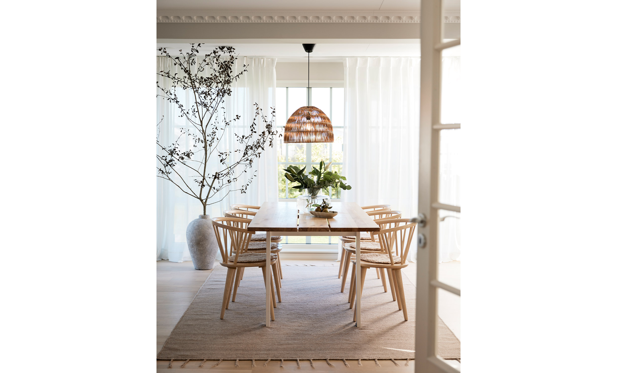LACE Taklampa 46cm Natur från PR Home, bild 2