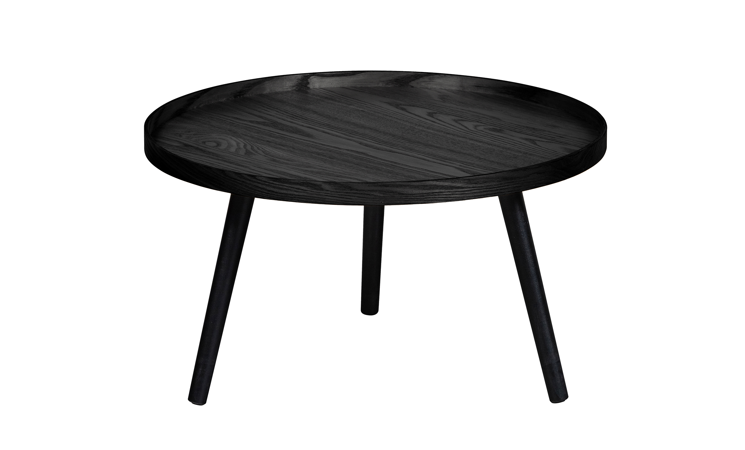 MESA Sidobord L Tr Svart