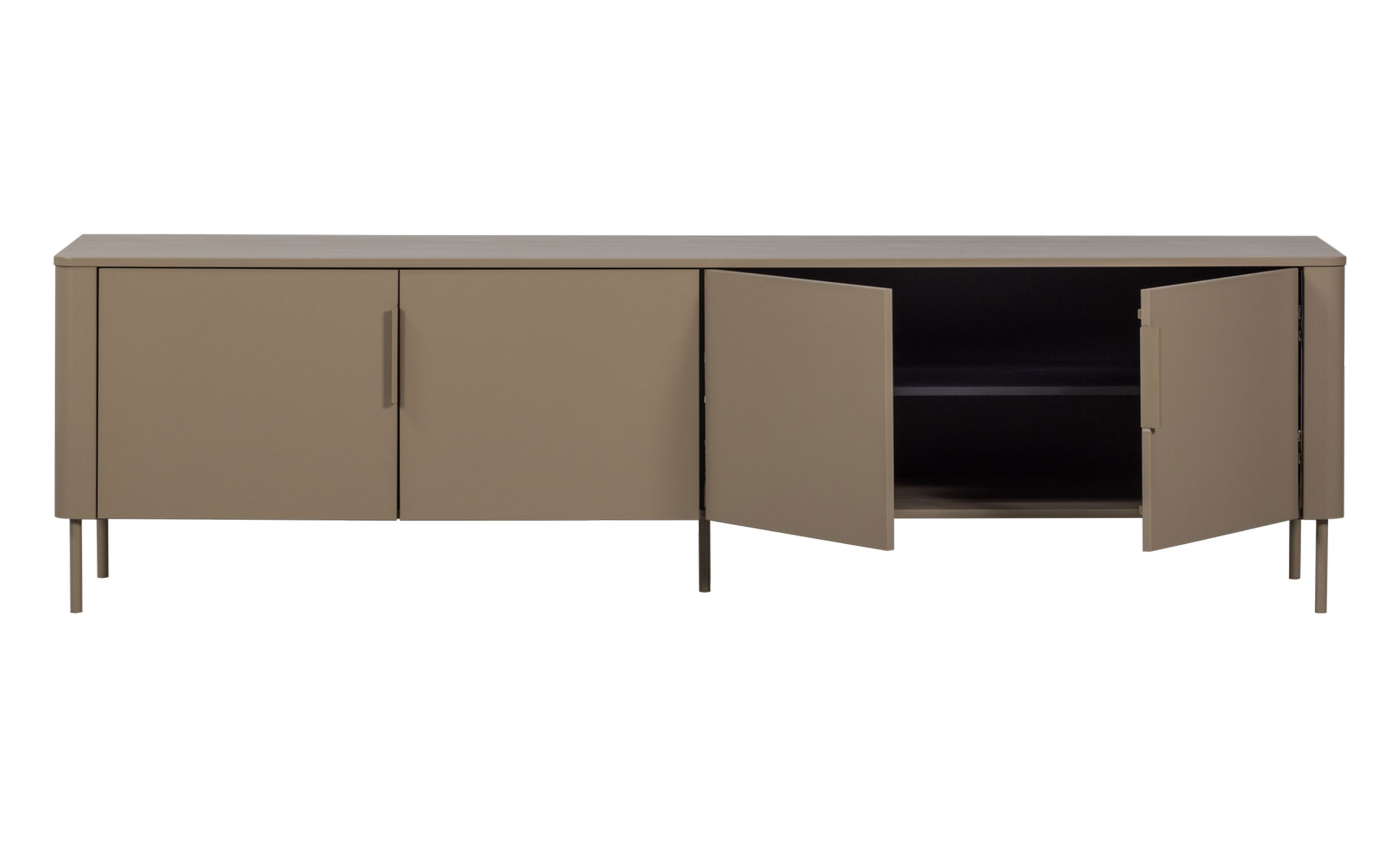 GUNNAR TV-Bänk 200 Gråbrun från WOOOD, bild 2