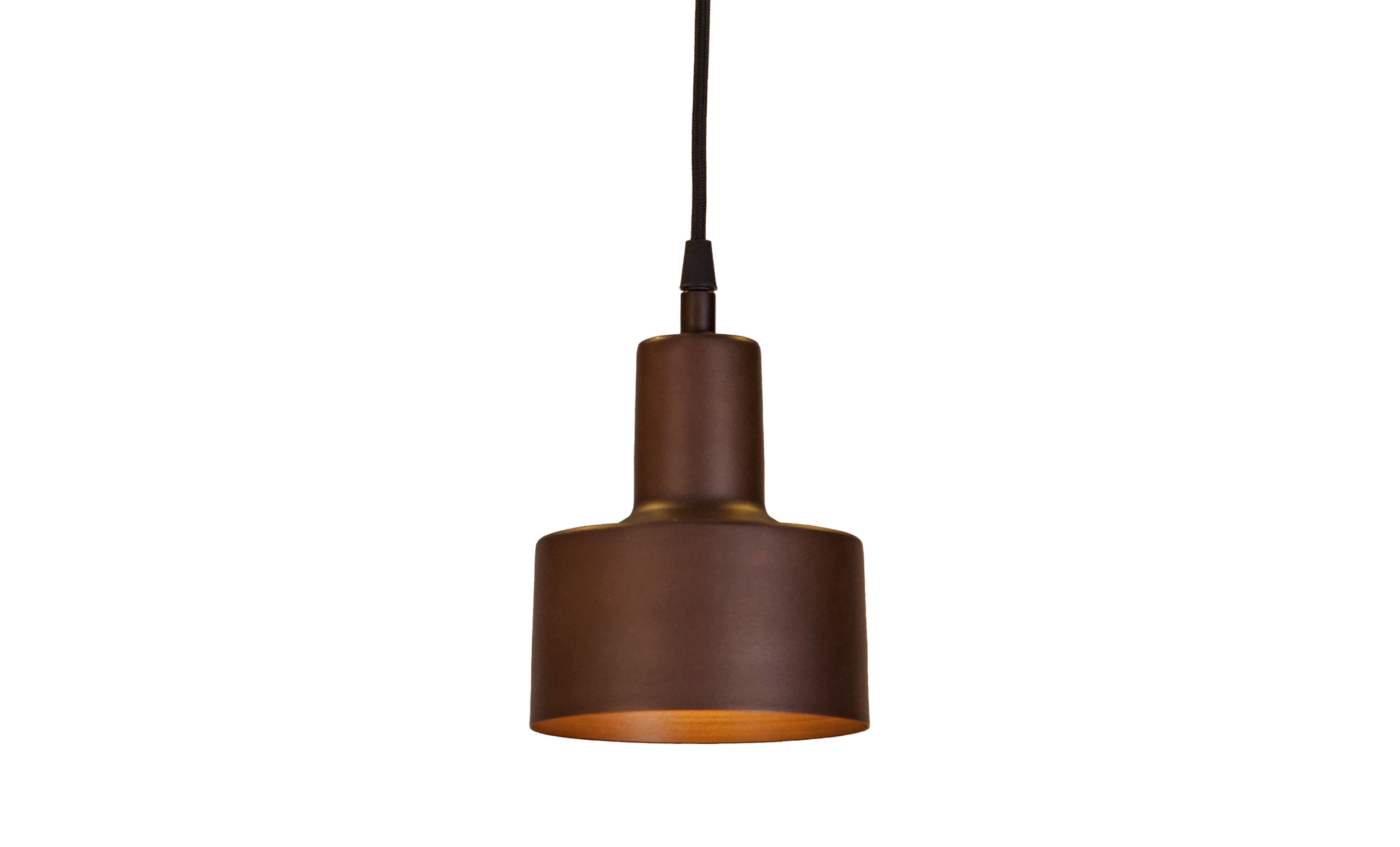 SOLO Taklampa 13cm Antikbrun