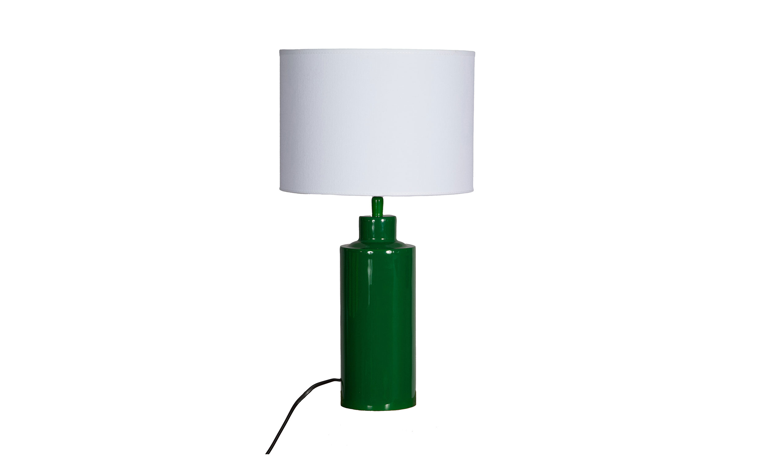 SOLO Bordslampa 46cm Grön/Vit
