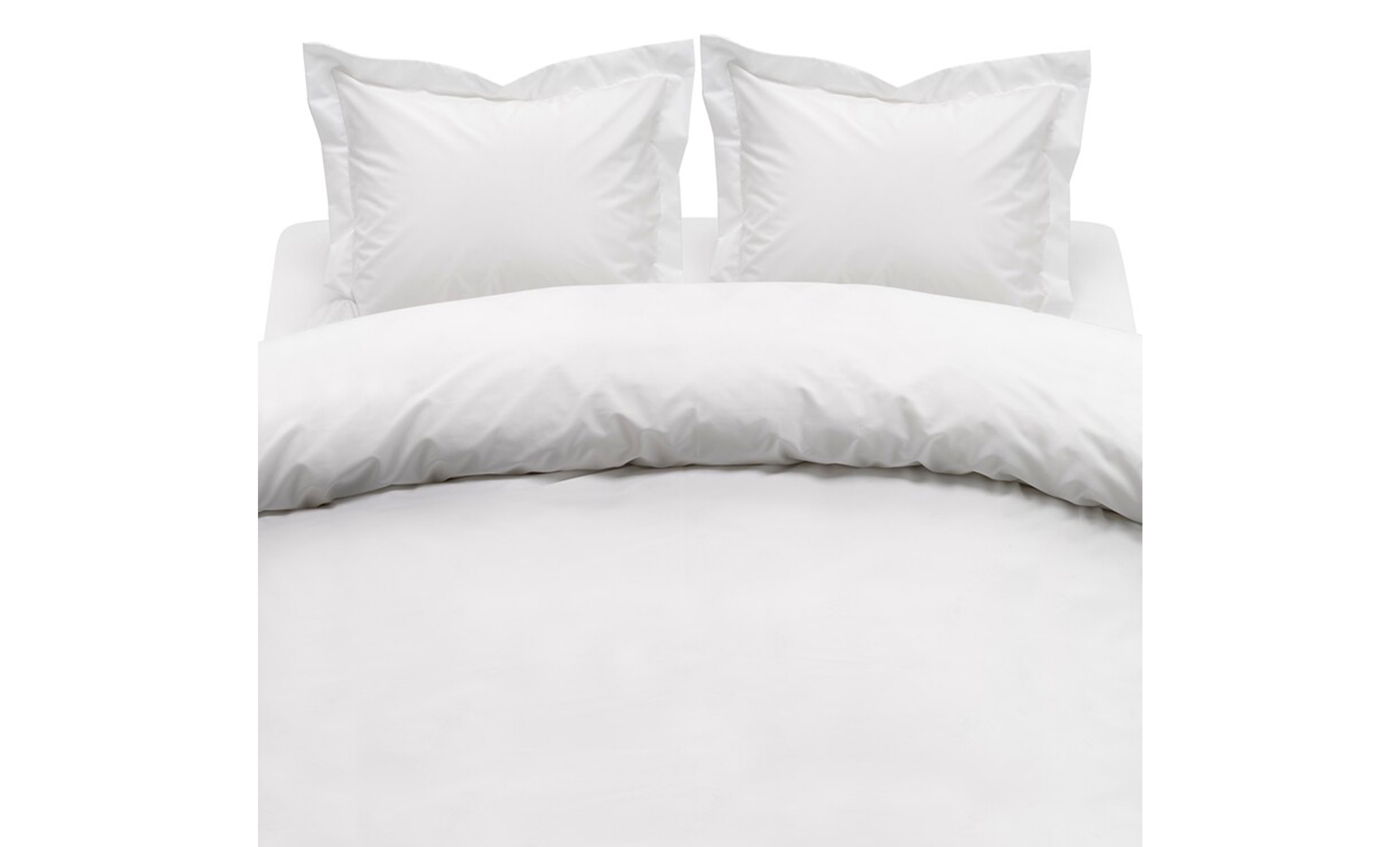 ALEXANDRIA Bddset Egyptisk Bomull Kingsize Vit
