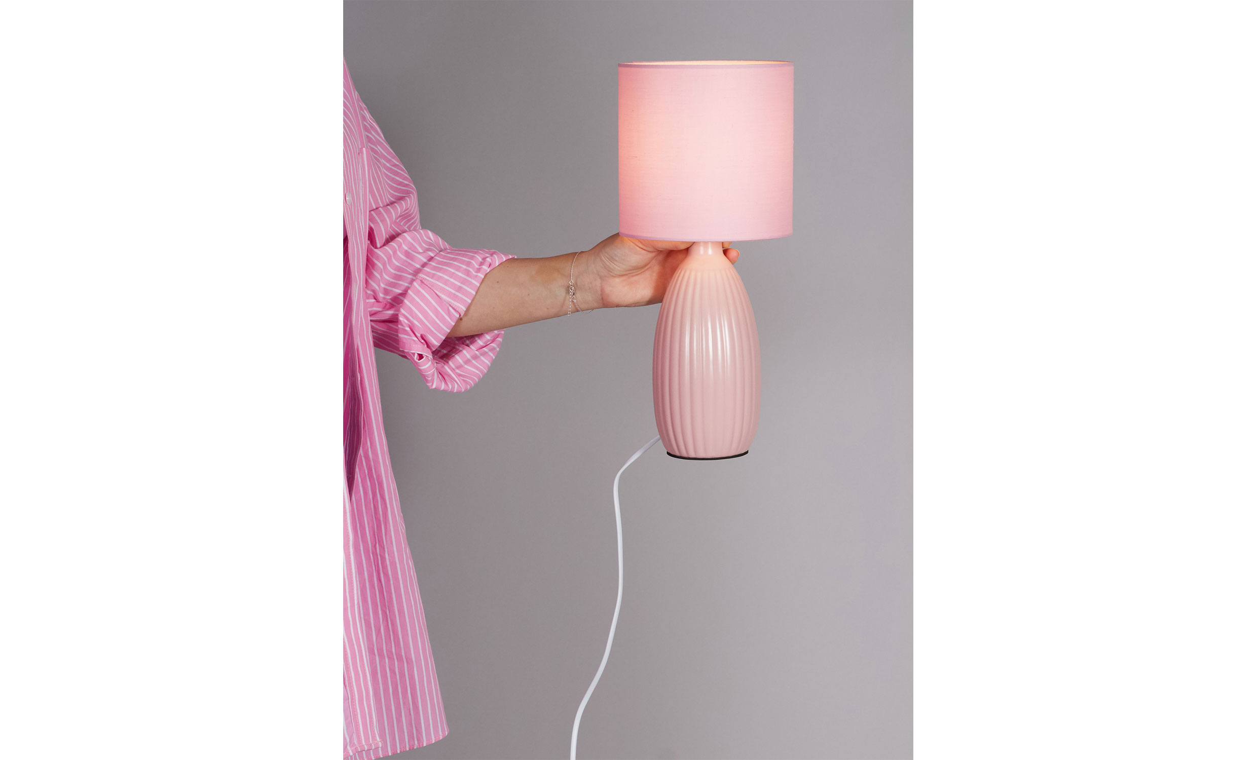 UNO Bordslampa 37cm Rosa från PR Home, bild 2