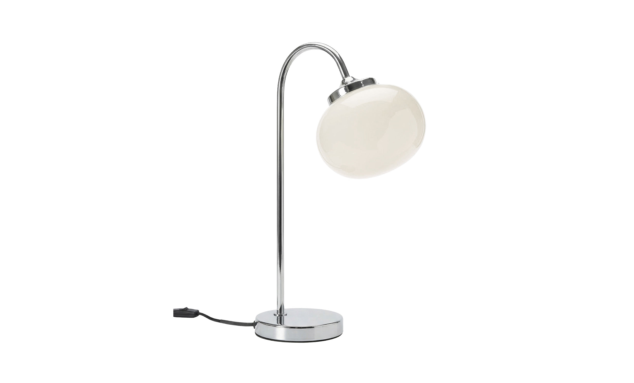 ELSY Bordslampa 51cm Vit/Krom