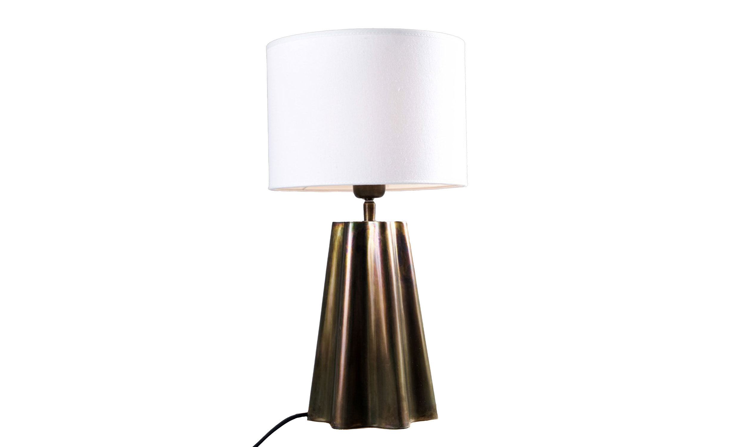 AIRA Bordslampa Antik Mssing 50cm