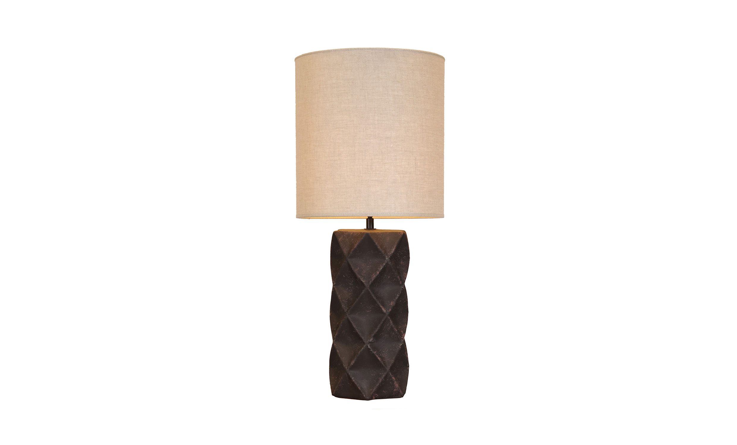 HAZEL Bordslampa Brun/Beige