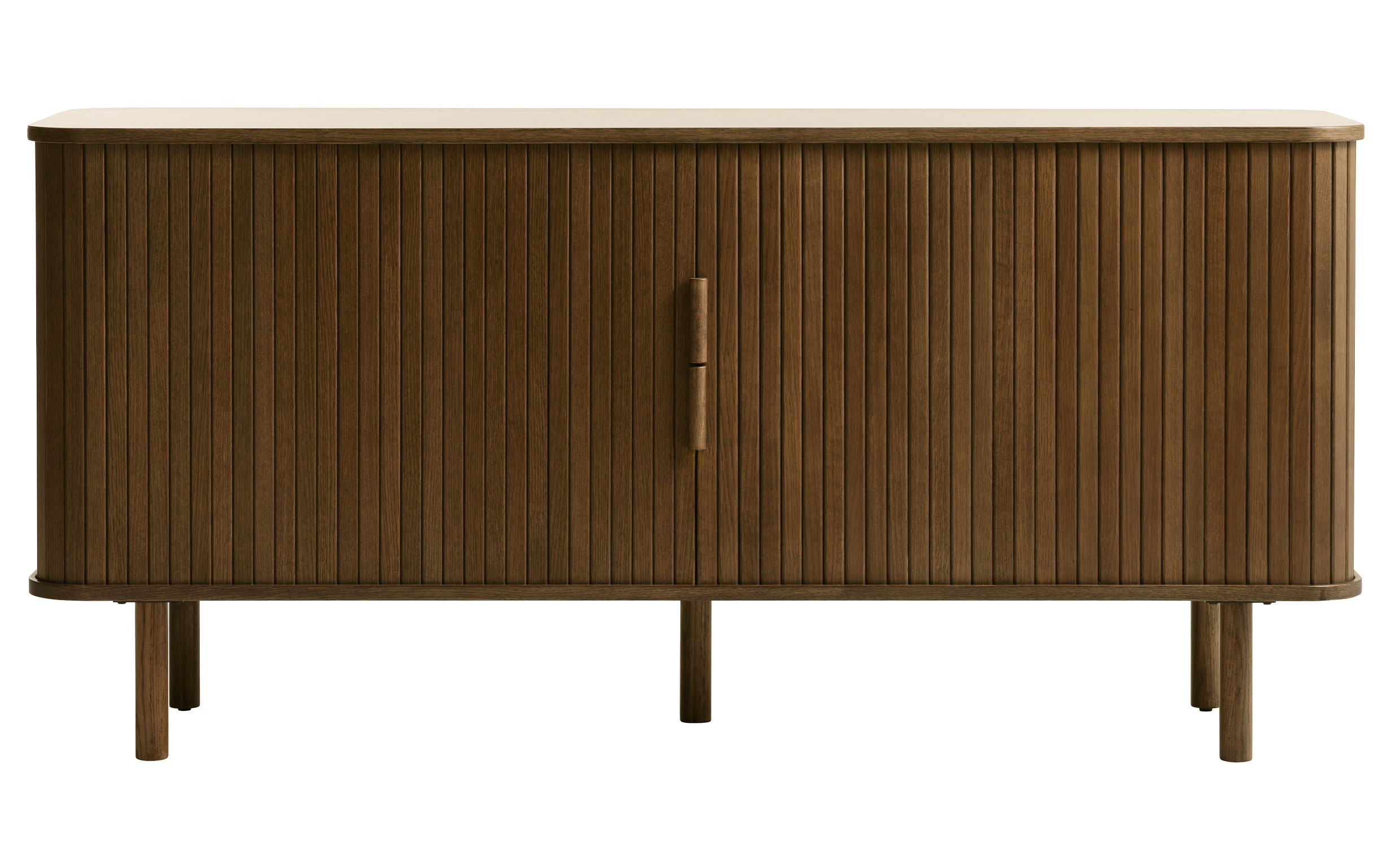 ANKER Sidoskåp 160cm Mörkbrun