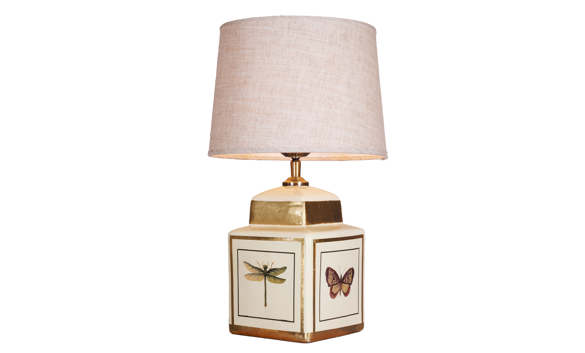 LUCCA Bordslampa 45cm Sand/Beige
