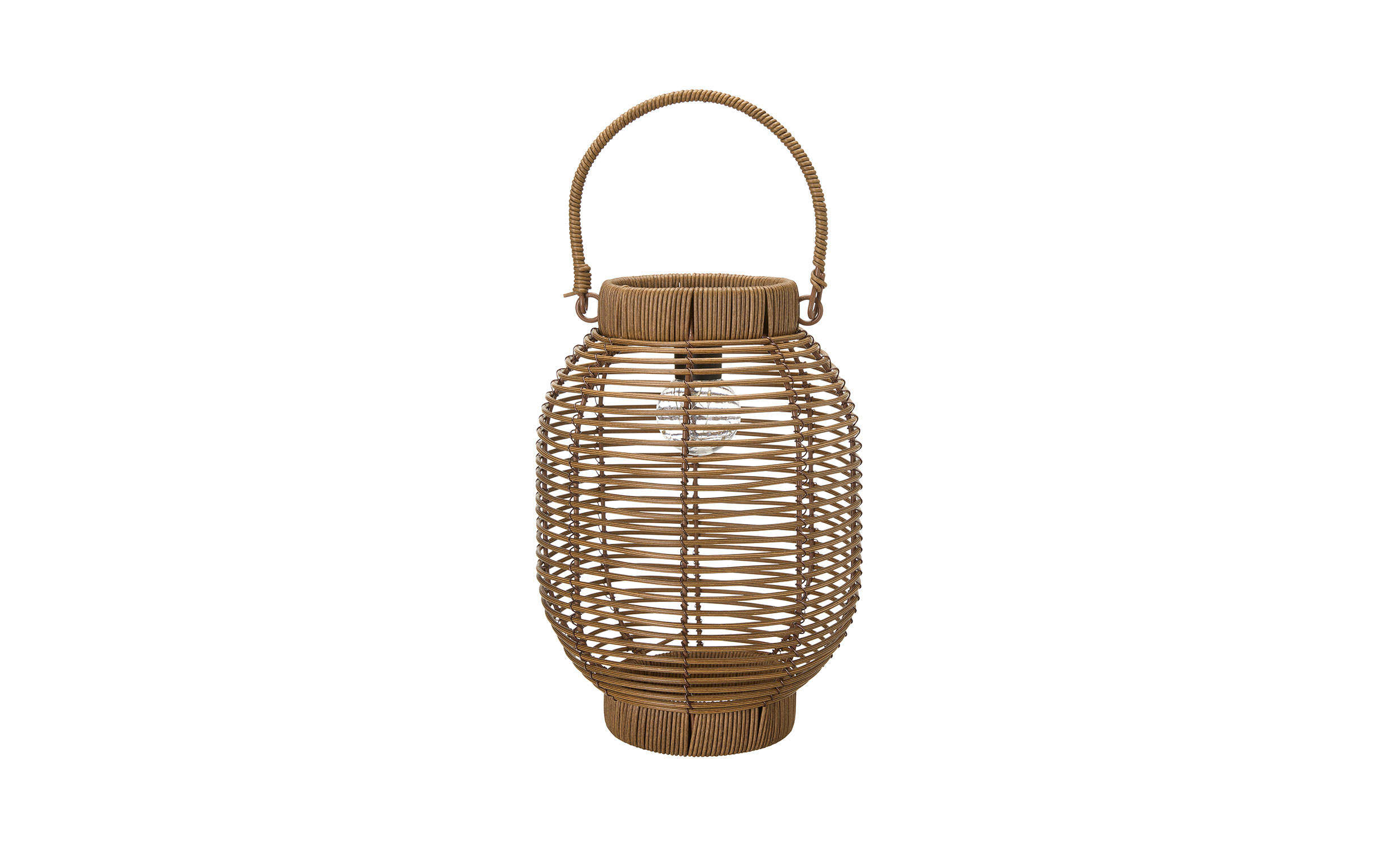 DENA Lykta Solcell H28 Natur