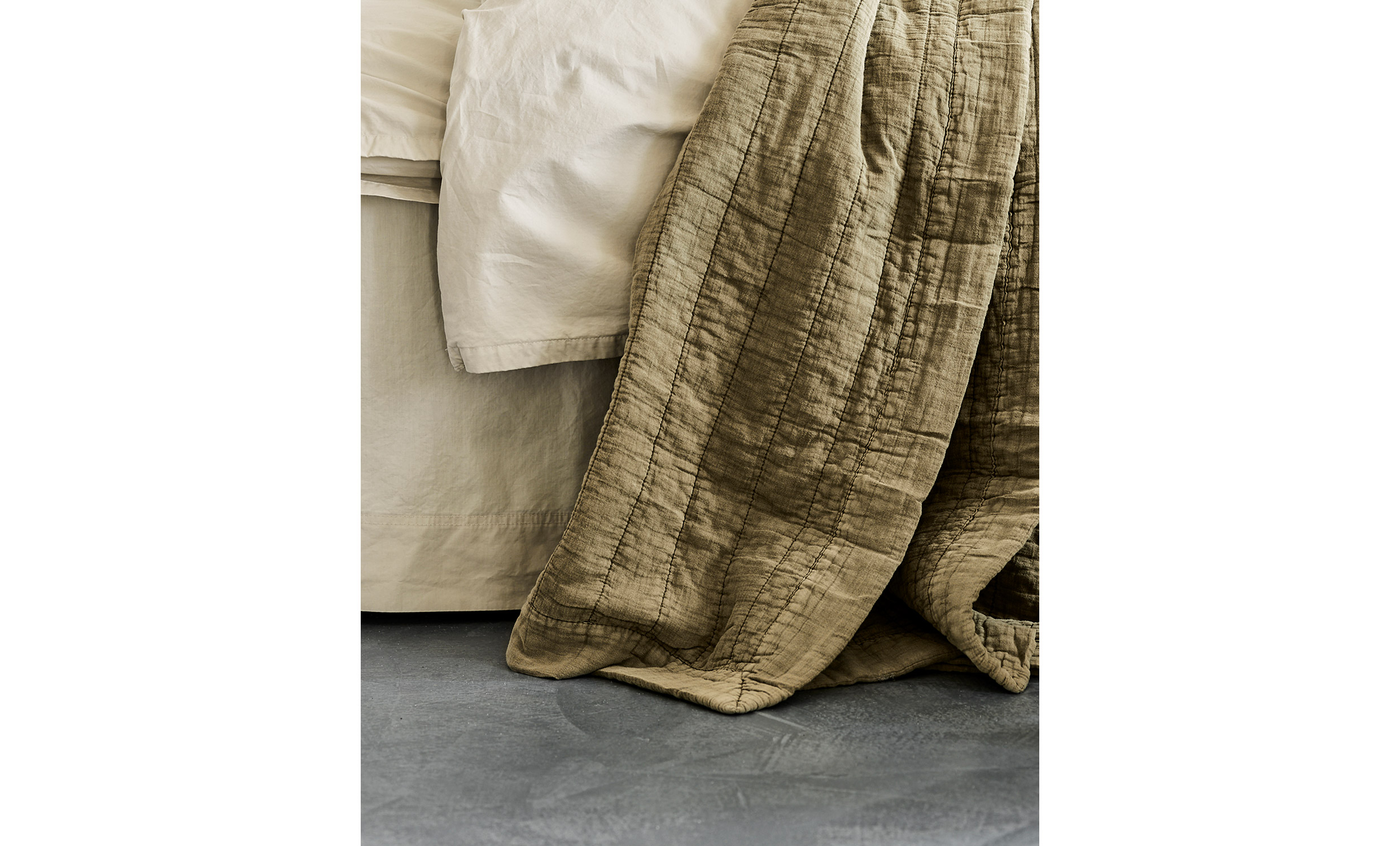 MAGNHILD Överkast 280x280 Grön från ByNORD, bild 2