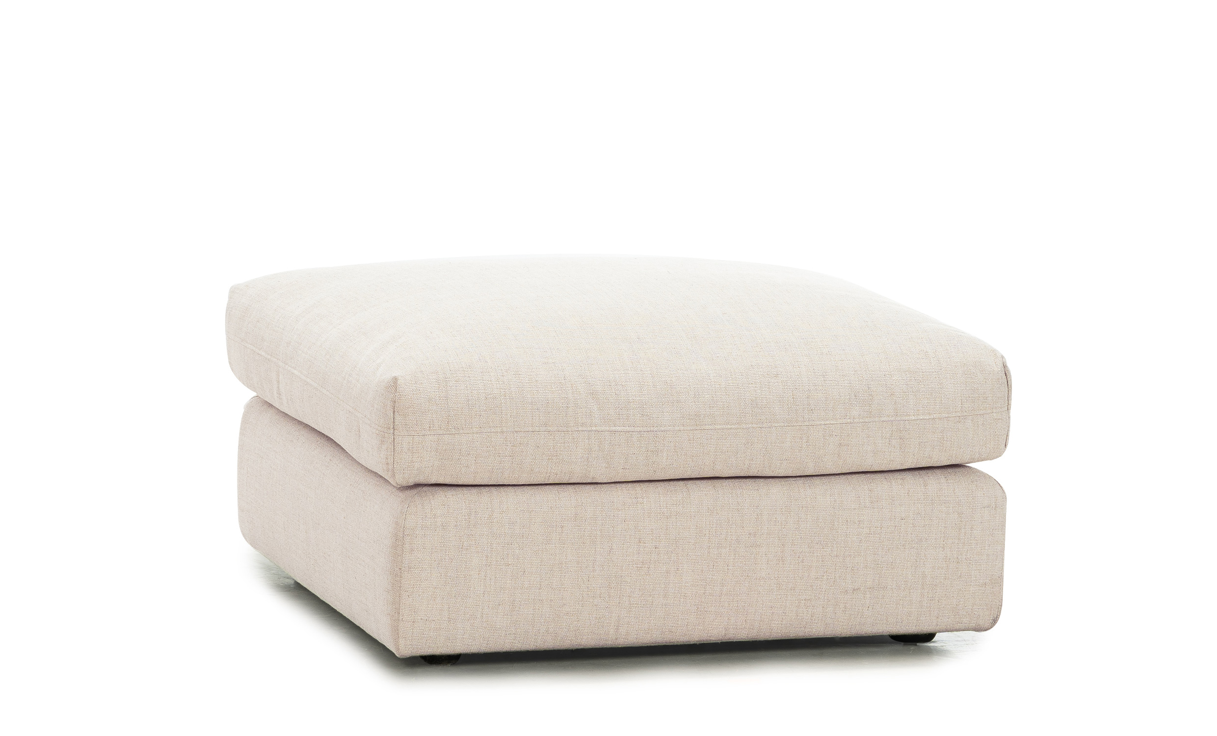 TRIBECA Fotpall Beige