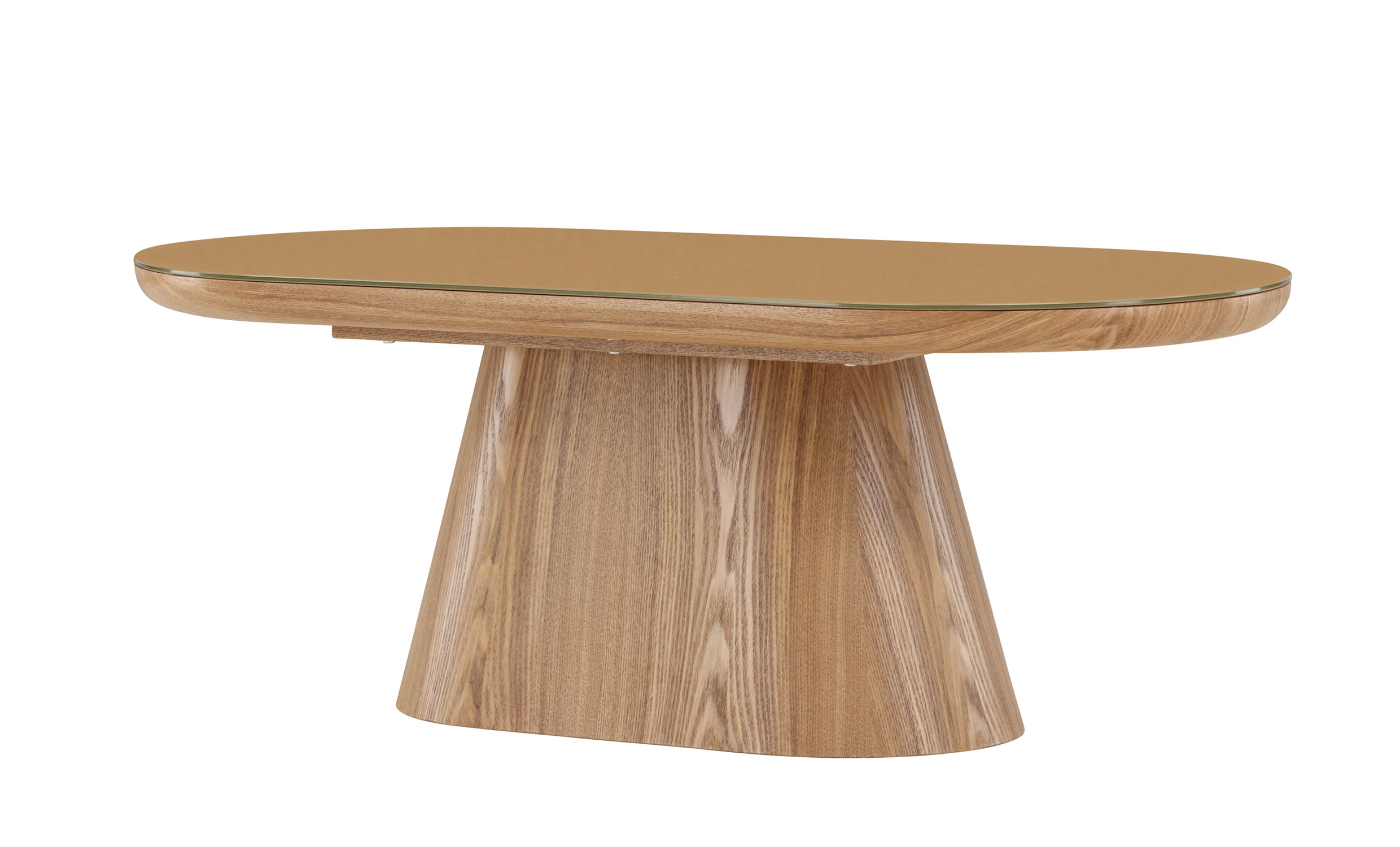 CONRAD Soffbord Natur/Glas