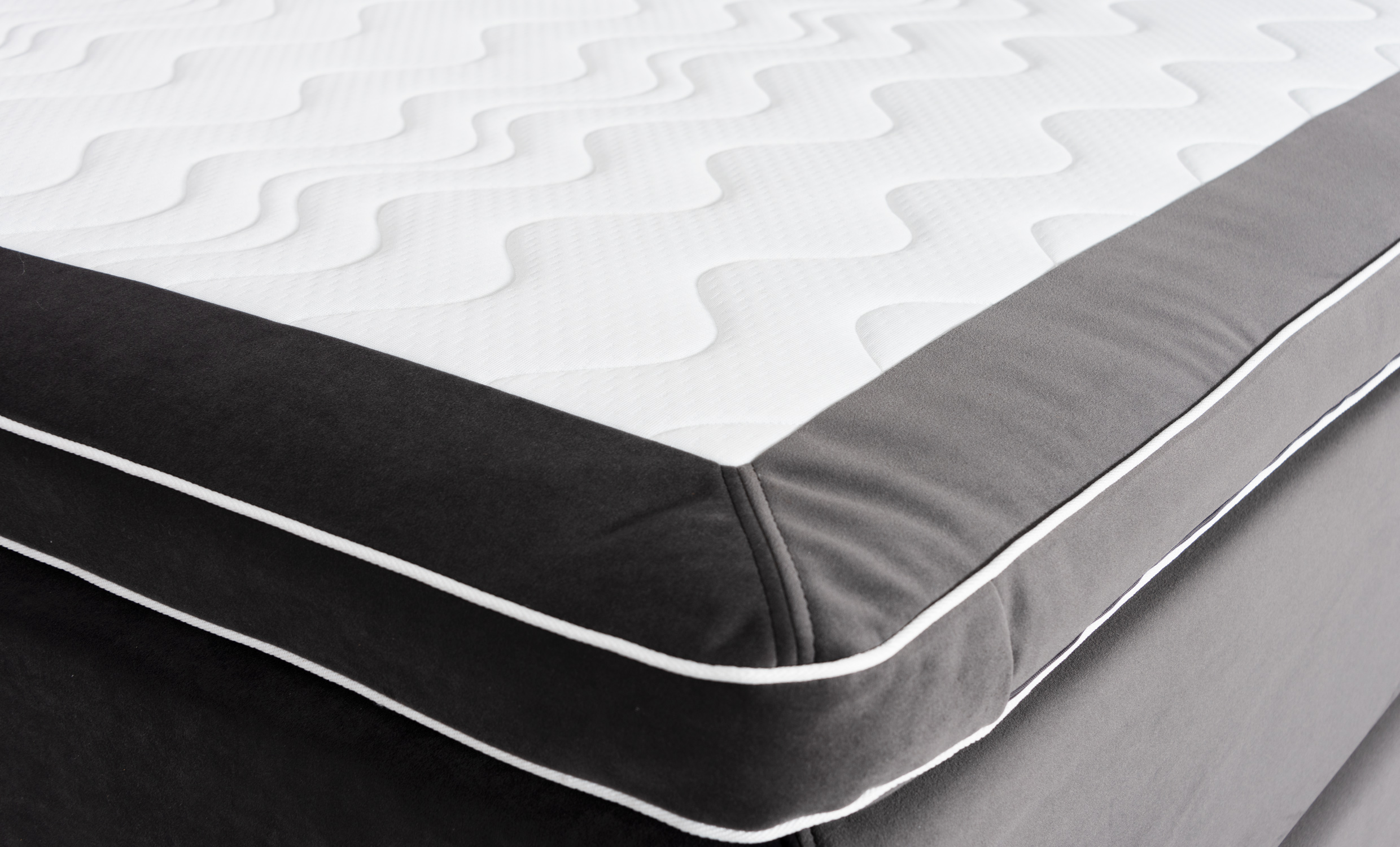 VÄRMDÖ Premium Kontinentalsäng 160x200 Velvet Mörkgrå från SoffaDirekt, bild 2