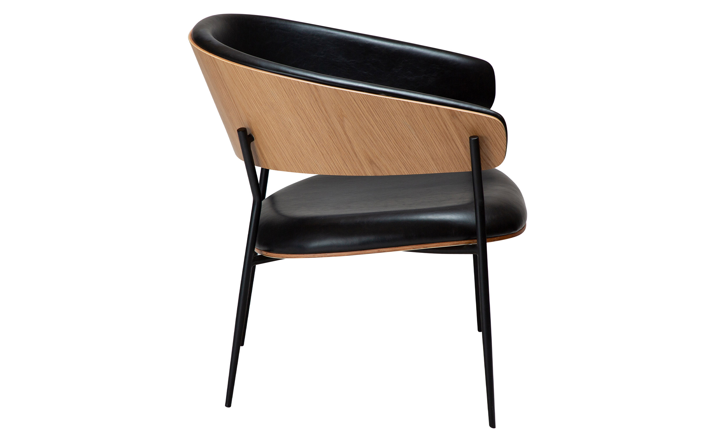 CRIB Loungestol Svart/Ek från DAN-FORM, bild 2