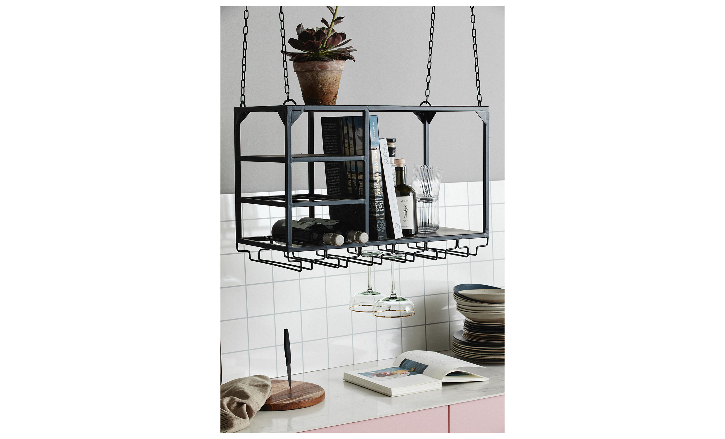 LOFT Hylla Svart Small från Nordal, bild 2