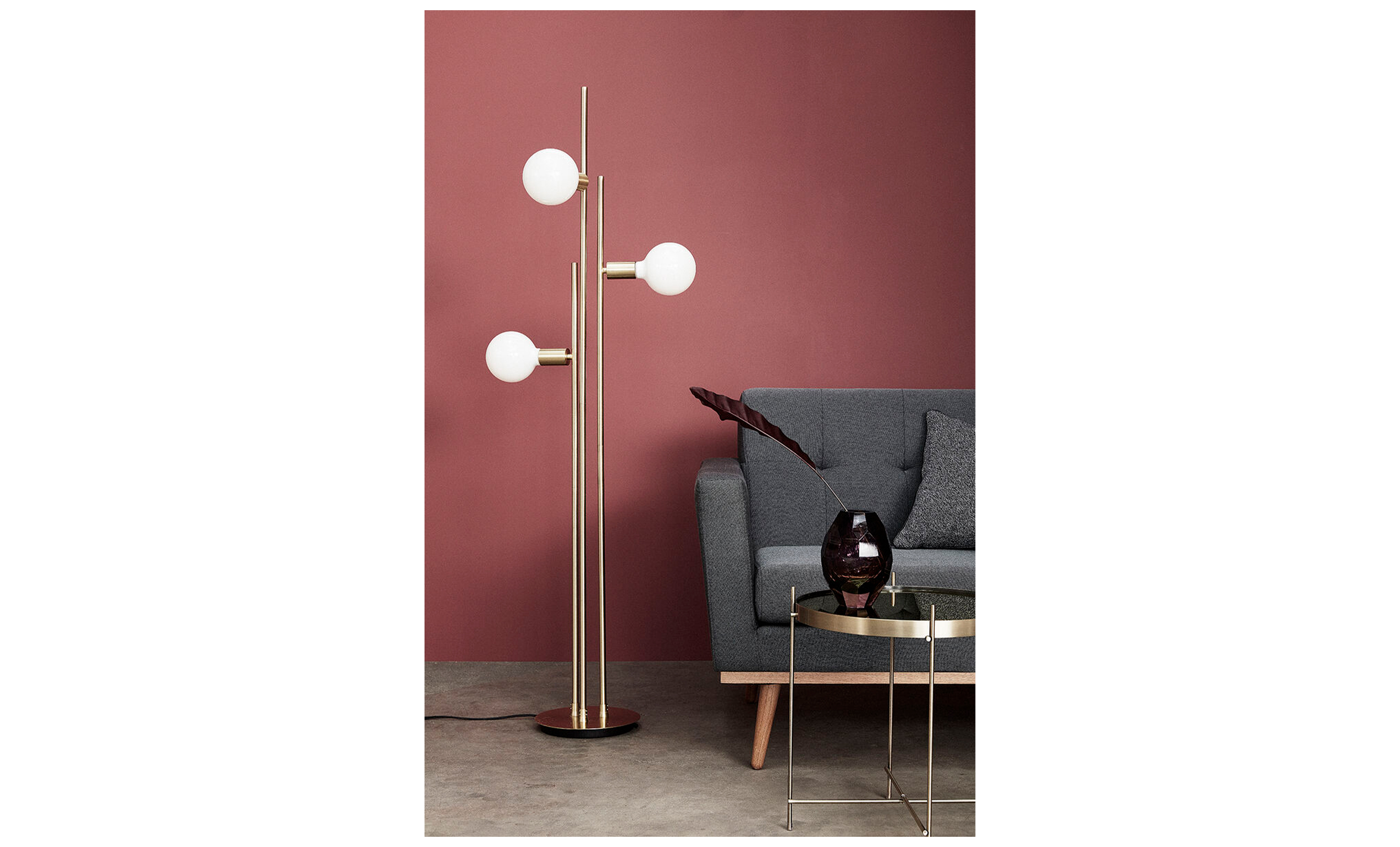 BALANCE Golvlampa från Hübsch, bild 2