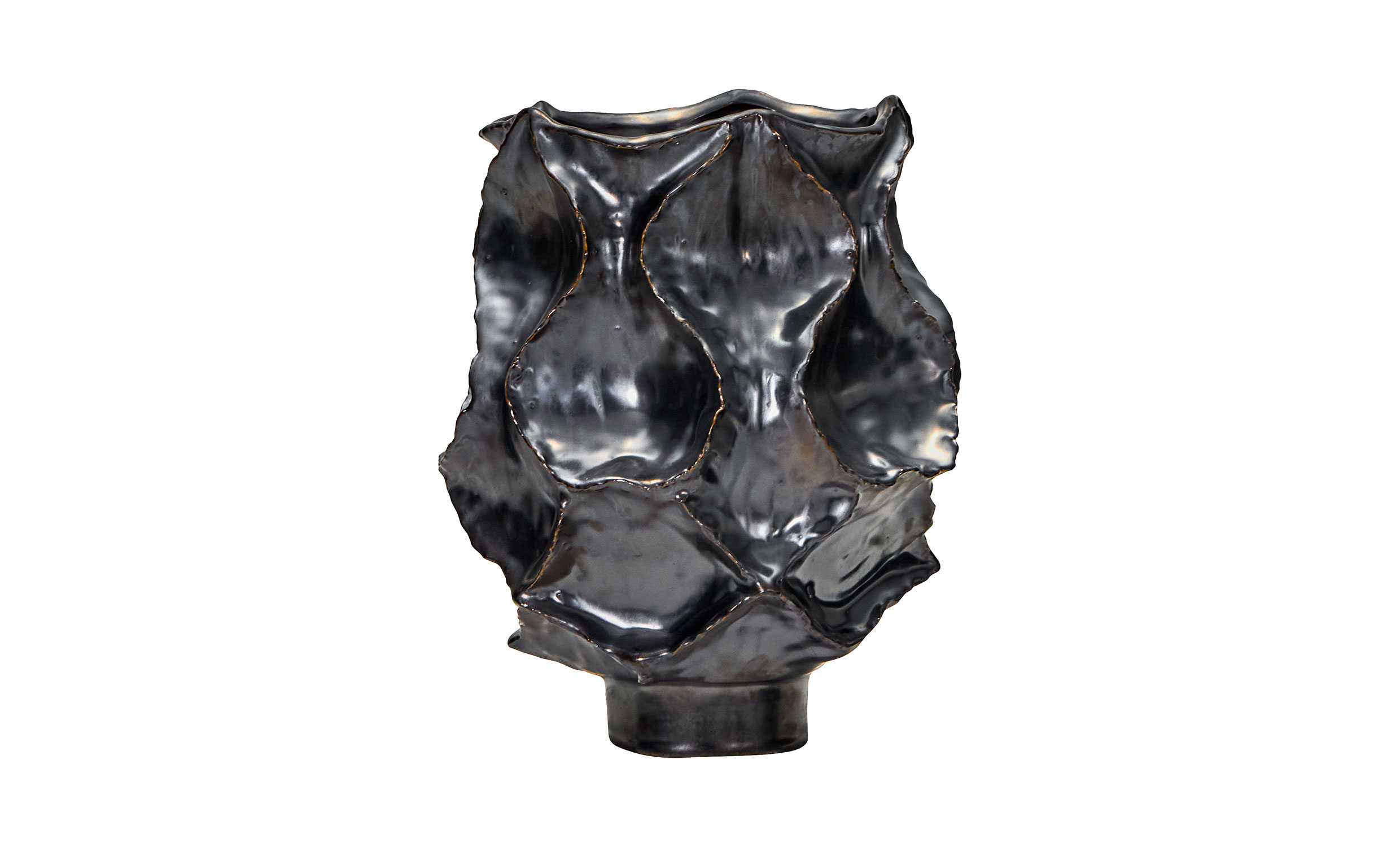 WAVES Vas M Antik metallisk