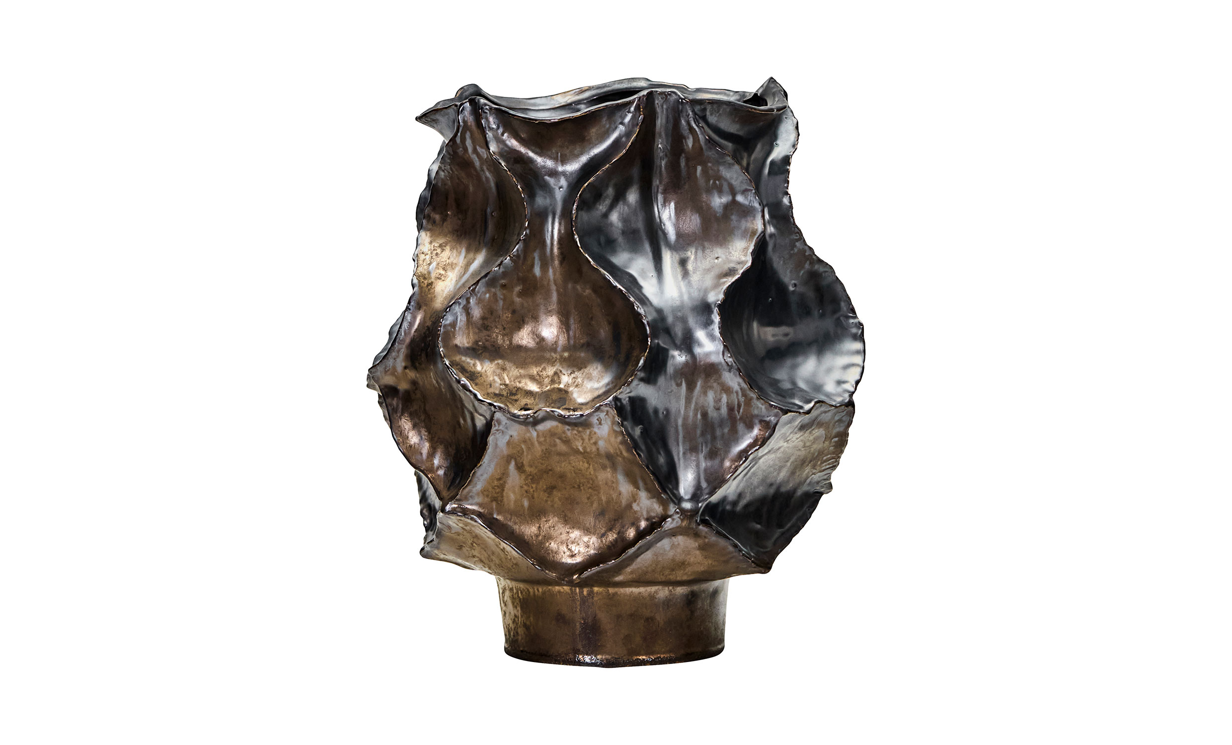 WAVES Vas L Antik metallisk