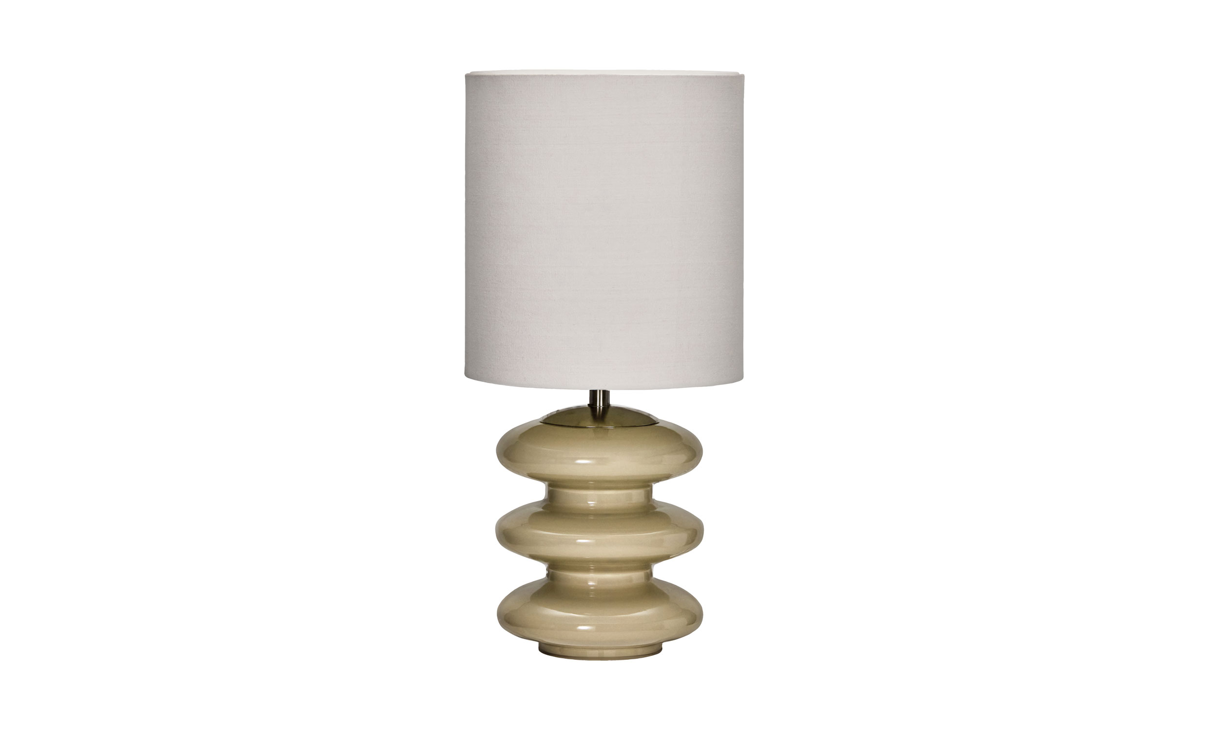 STEP Bordslampa L Sand/Offwhite