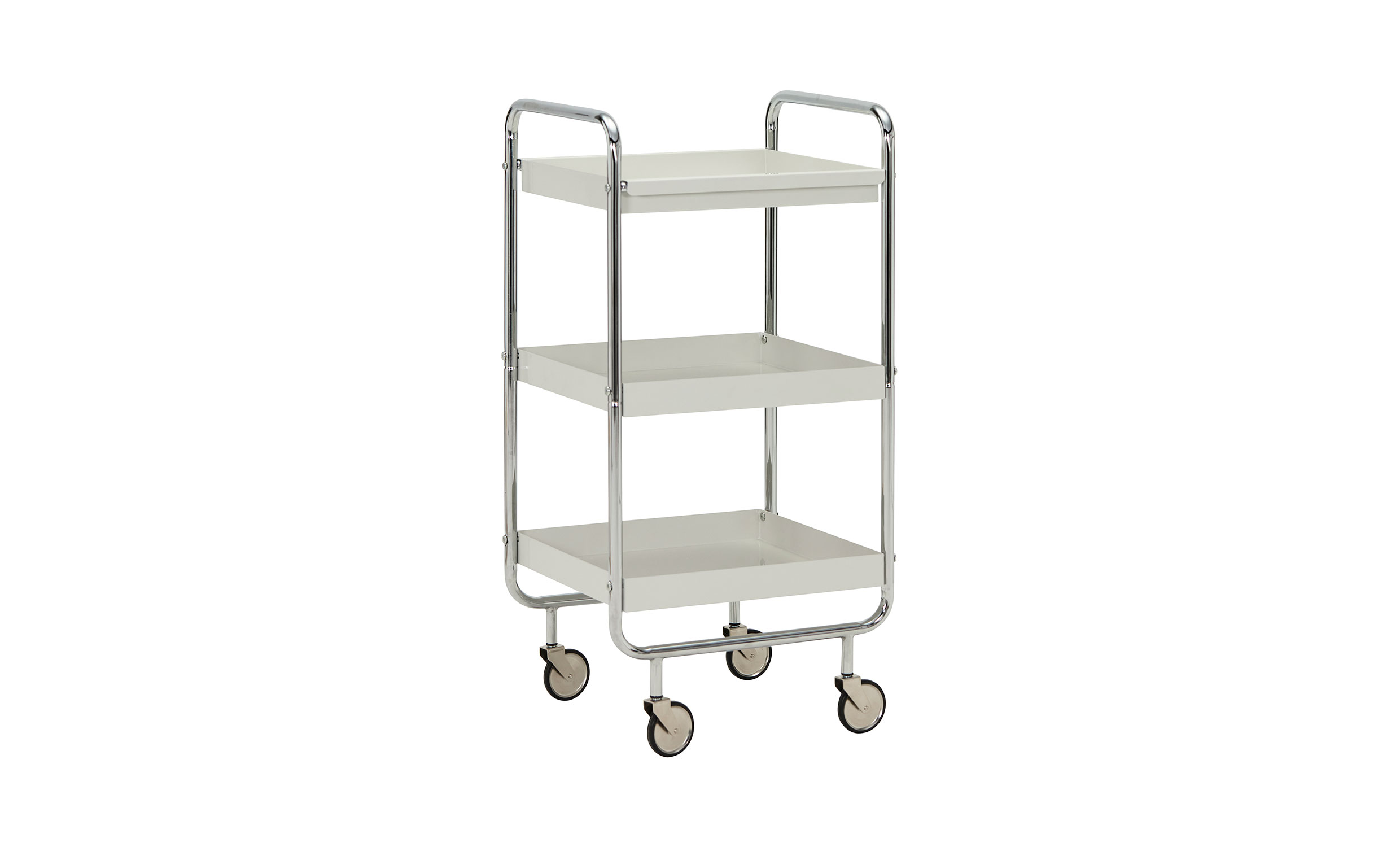 ROLL Serveringsvagn Silver Finish