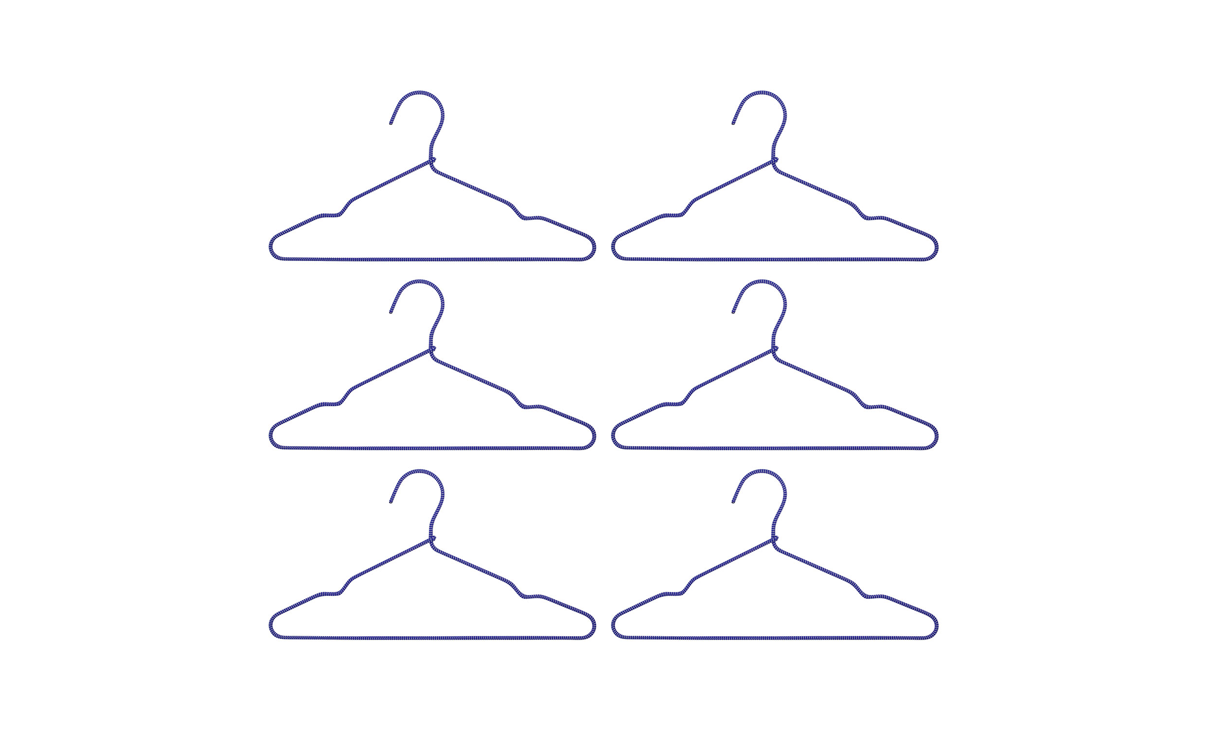 WIRE Galge 6-pack Bl�