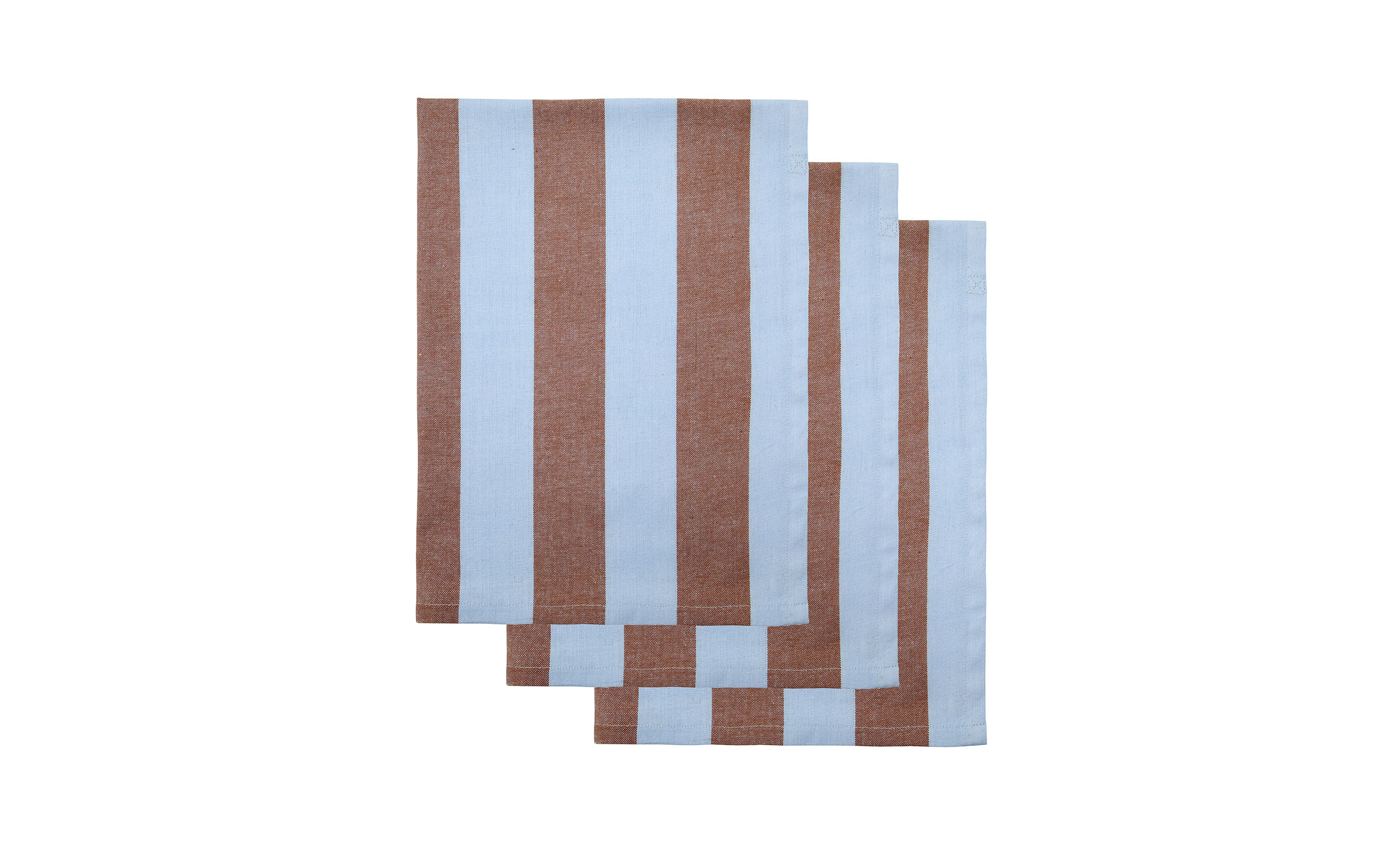 COOK K�kshandduk 3-pack Ljusbl�/Brun