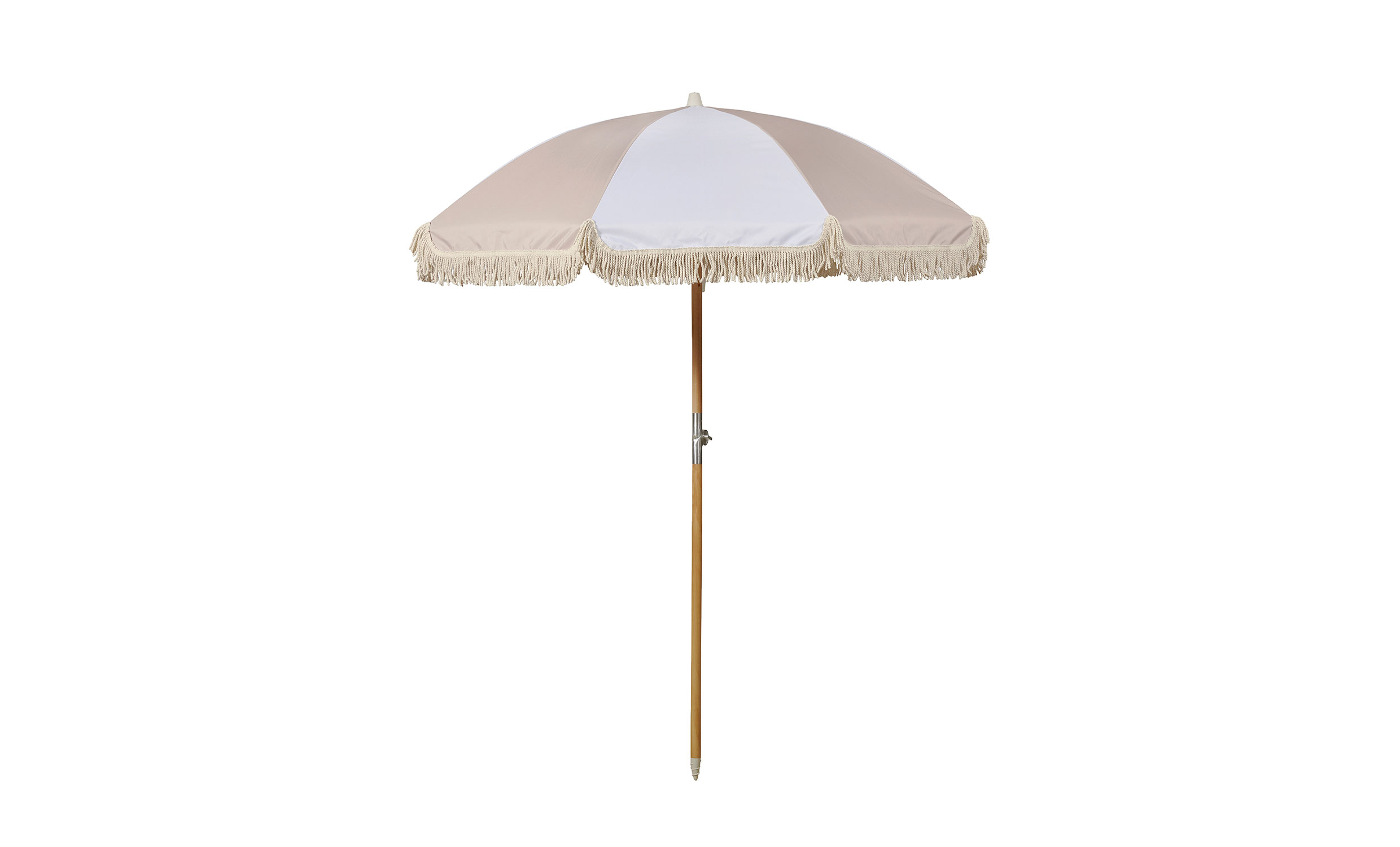 VALLETTA Parasoll Vit/Beige