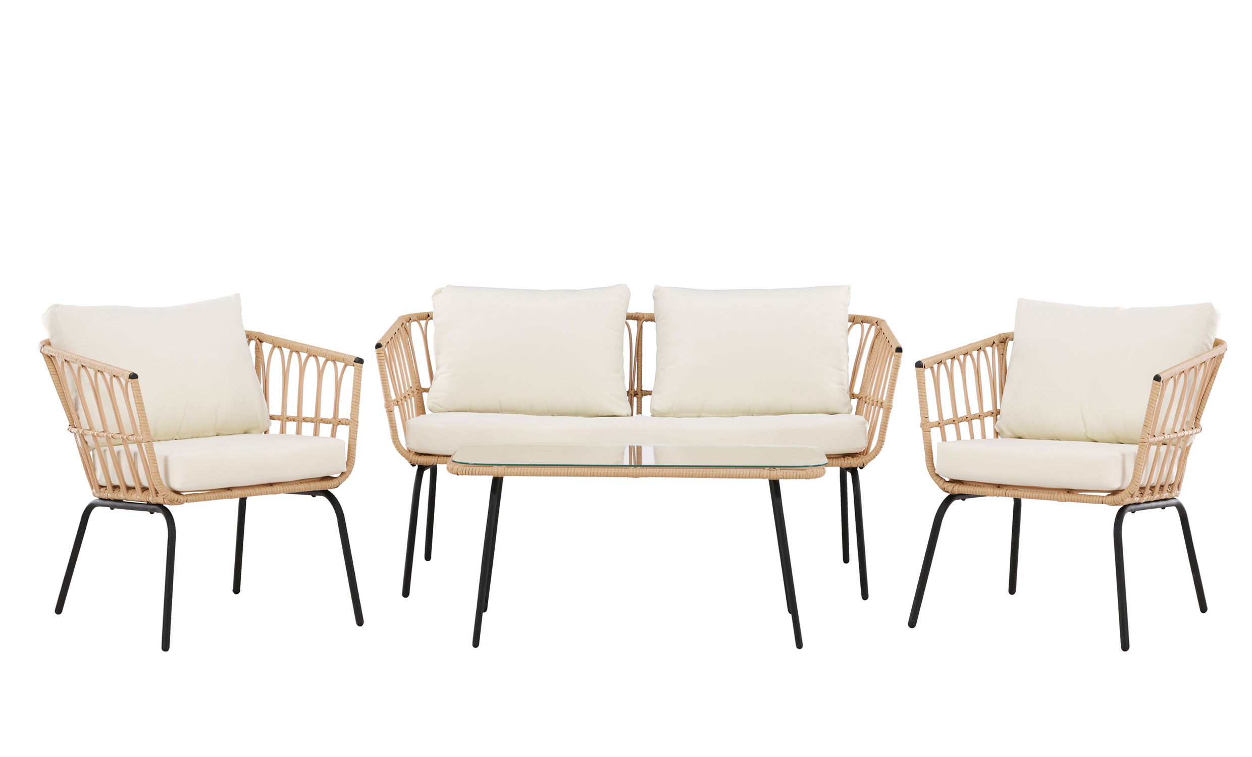 GIANNA Loungeset Natur