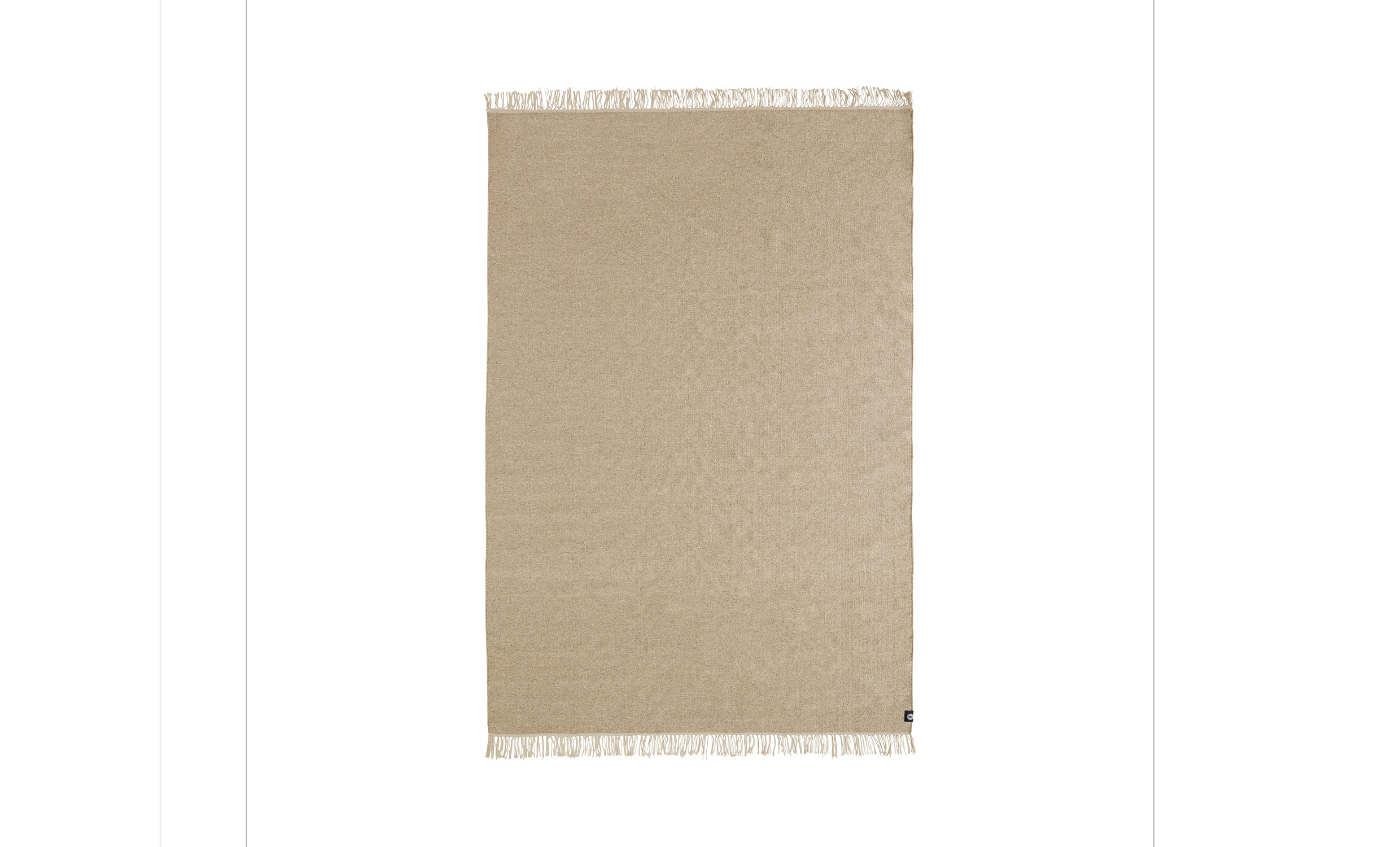 BERGEN Ullmatta 160x230 Natur