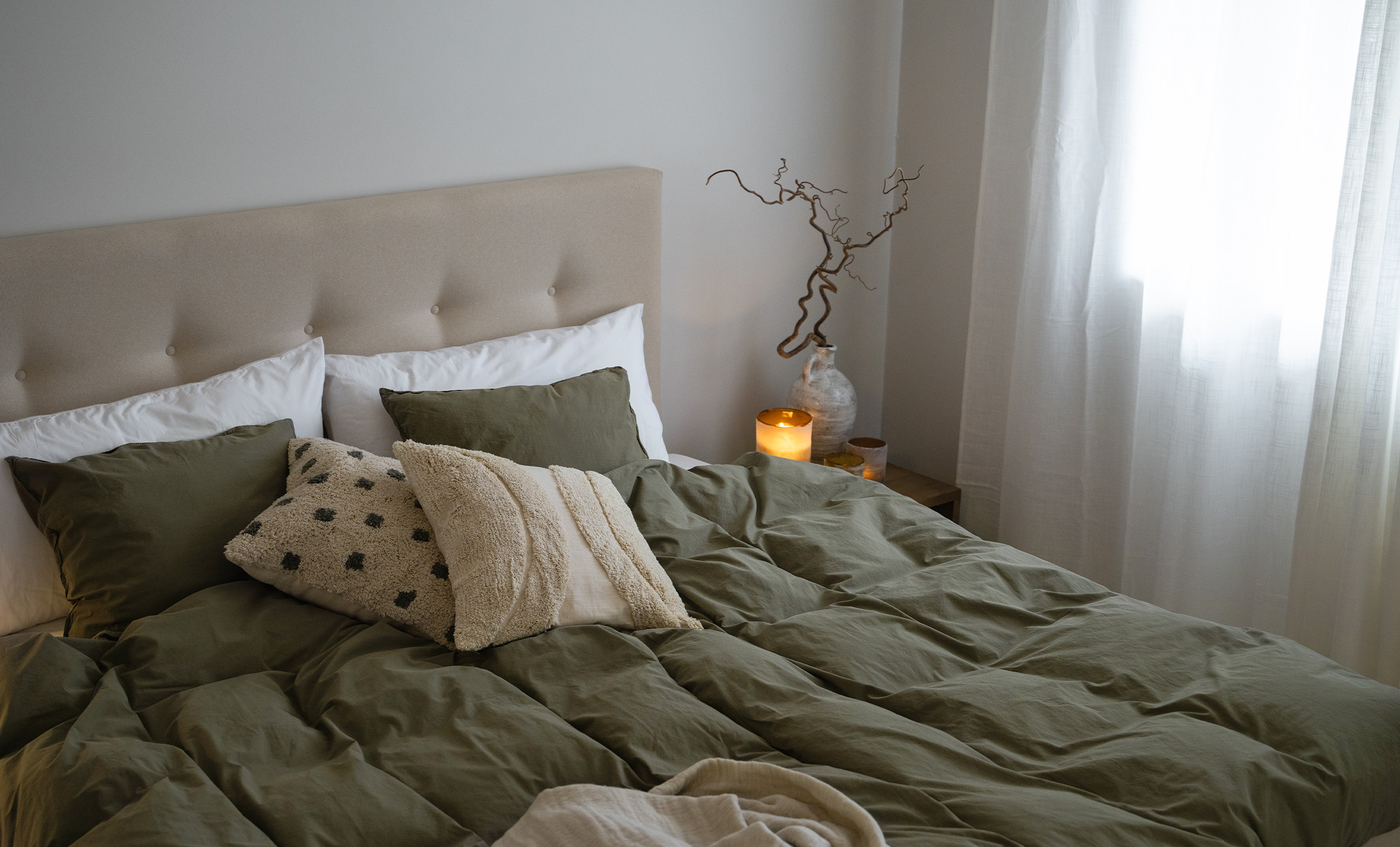 ÄNGELHOLM Deluxe 160 Sängpaket Fast/Fast Ljusgrå från SoffaDirekt, bild 2