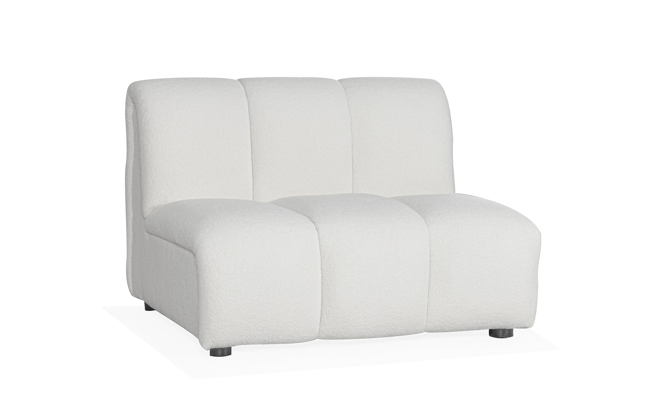 LE-BON Moduldel Teddy Offwhite från SoffaDirekt, bild 2