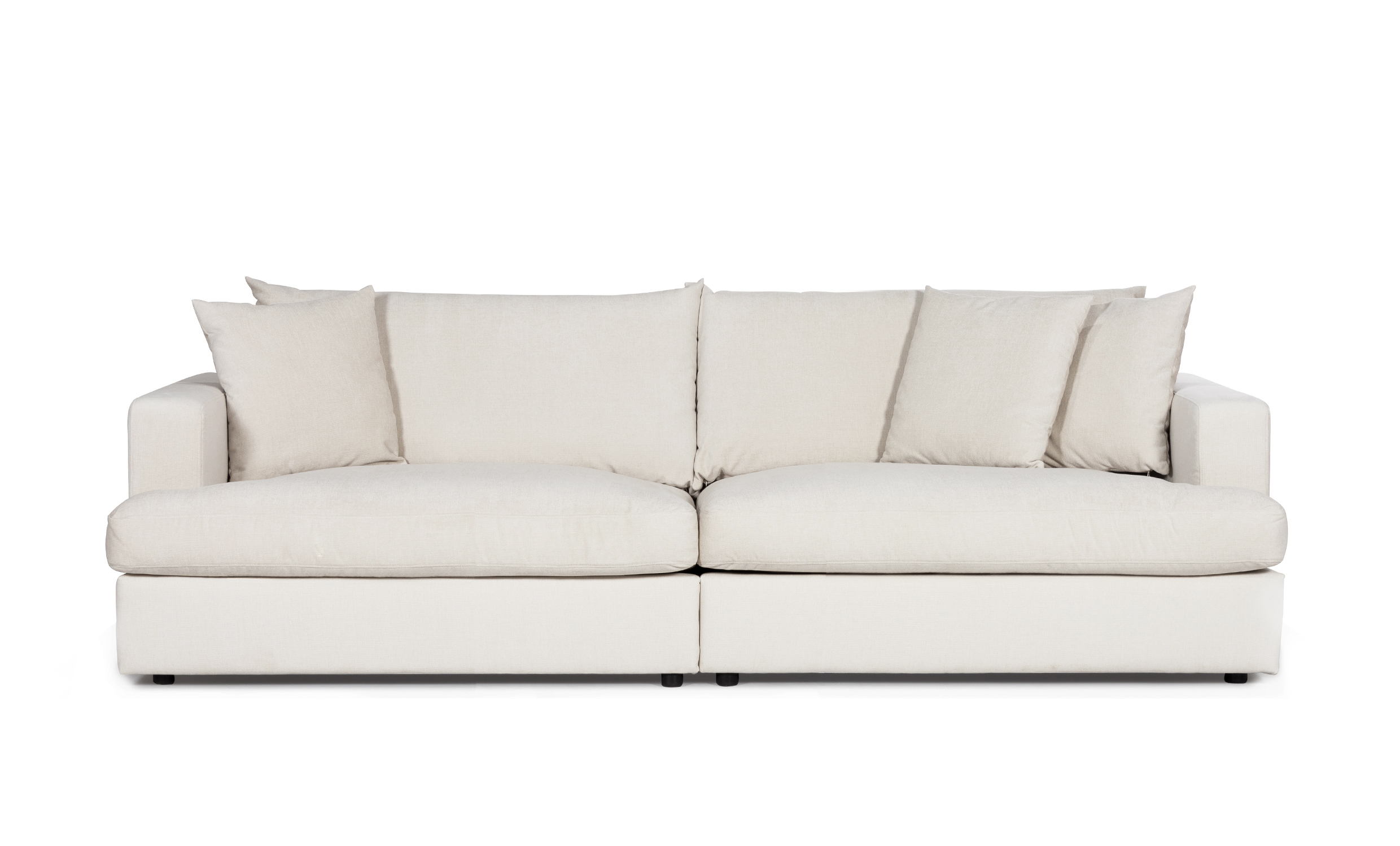 BOLNUEVO 3-sitssoffa Offwhite
