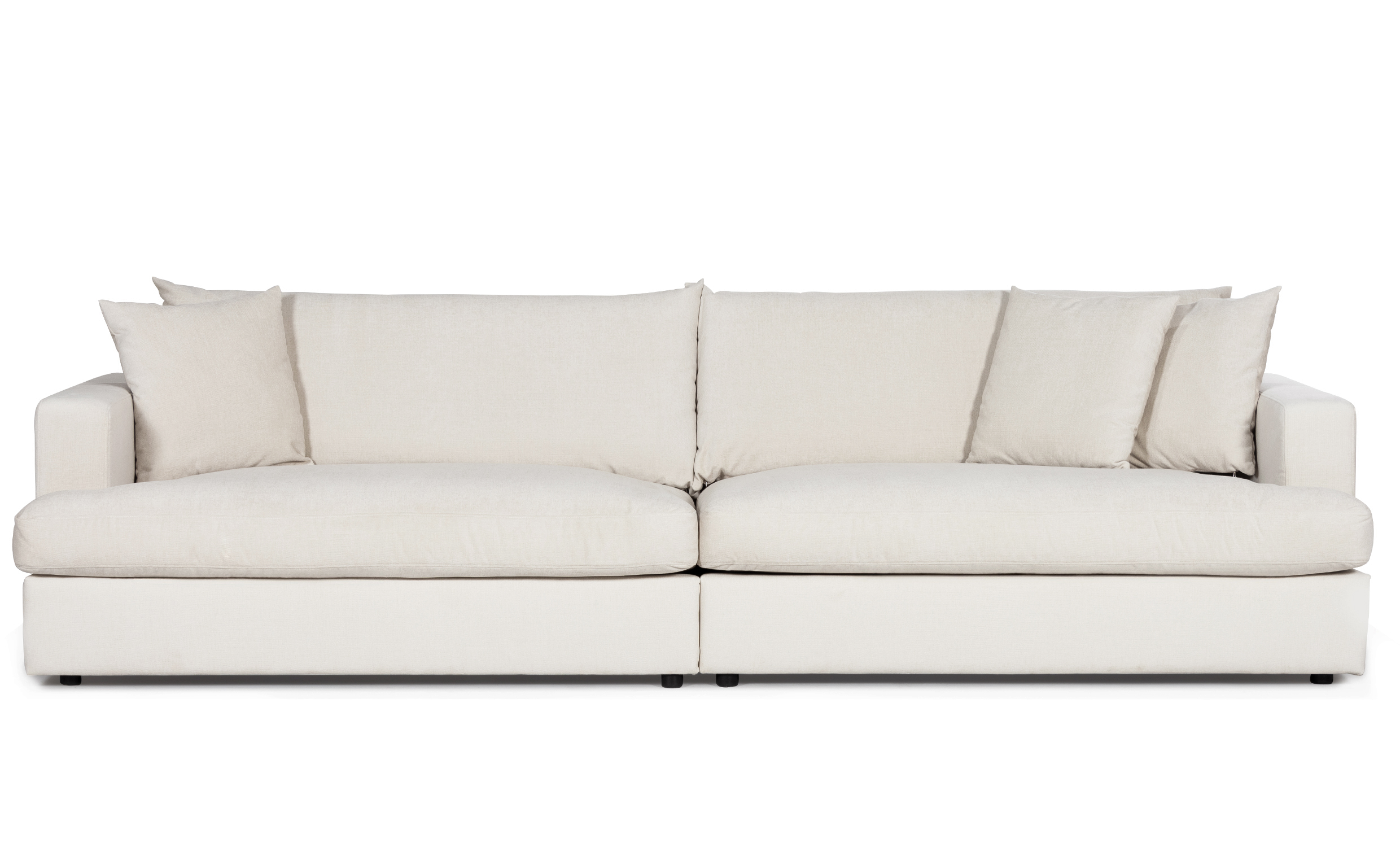 BOLNUEVO 4-sitssoffa Offwhite