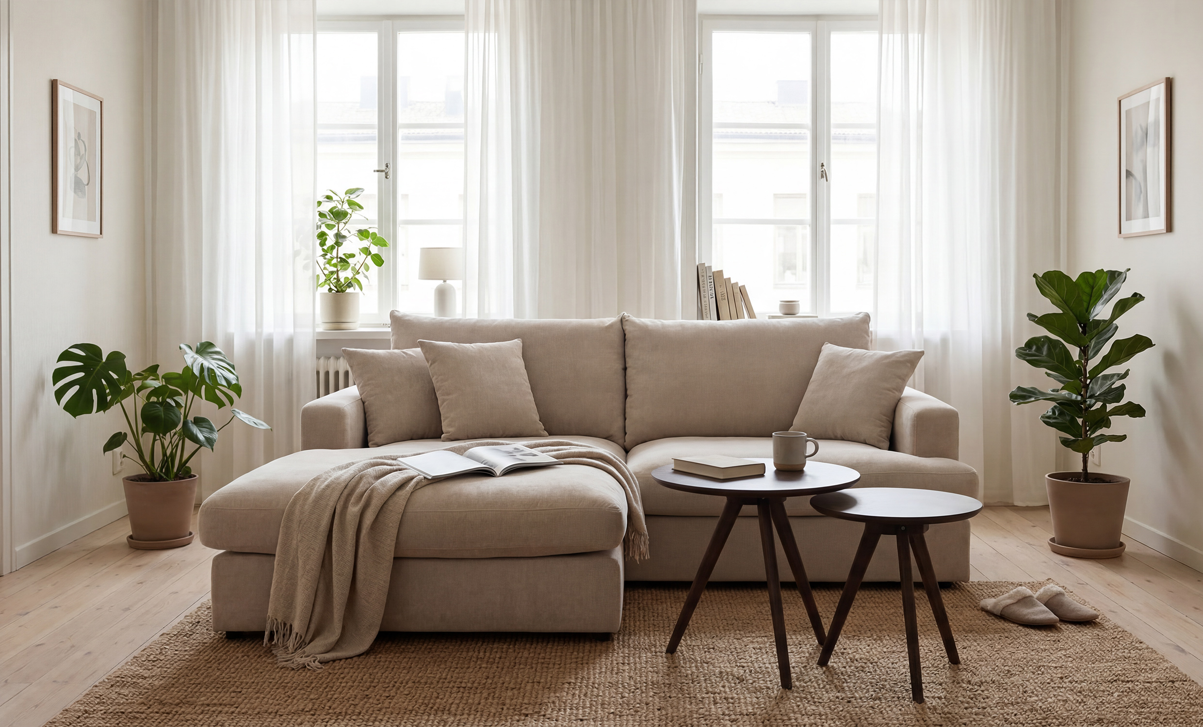 BOLNUEVO Divansoffa Vänster Beige från SoffaDirekt, bild 2