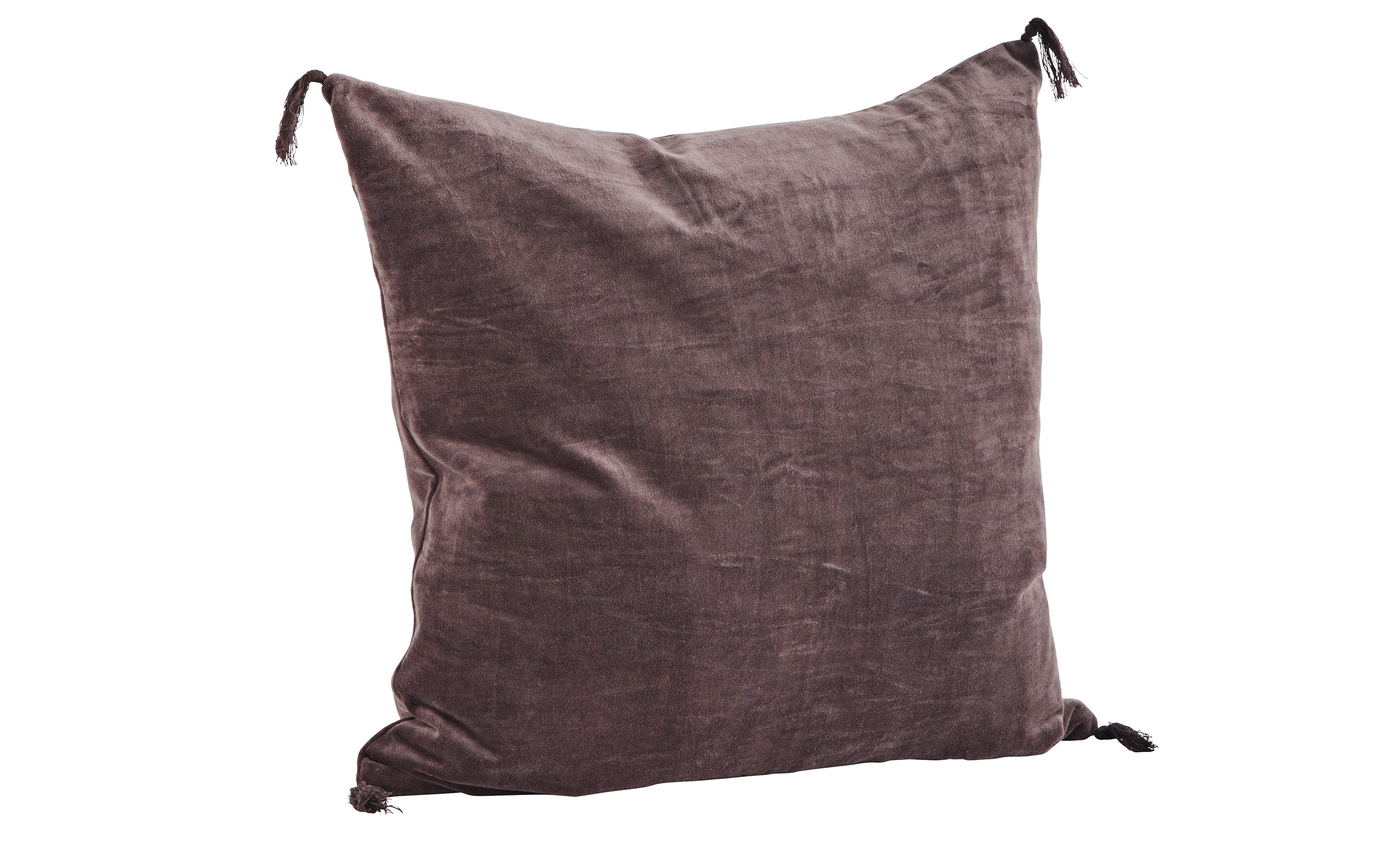 VELVET Kuddfodral 50x50 Mrklila