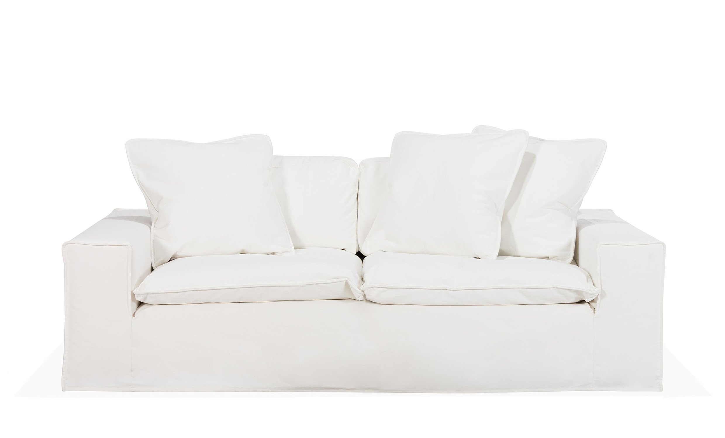 DOVER Grand Deluxe 3-sitssoffa Vit