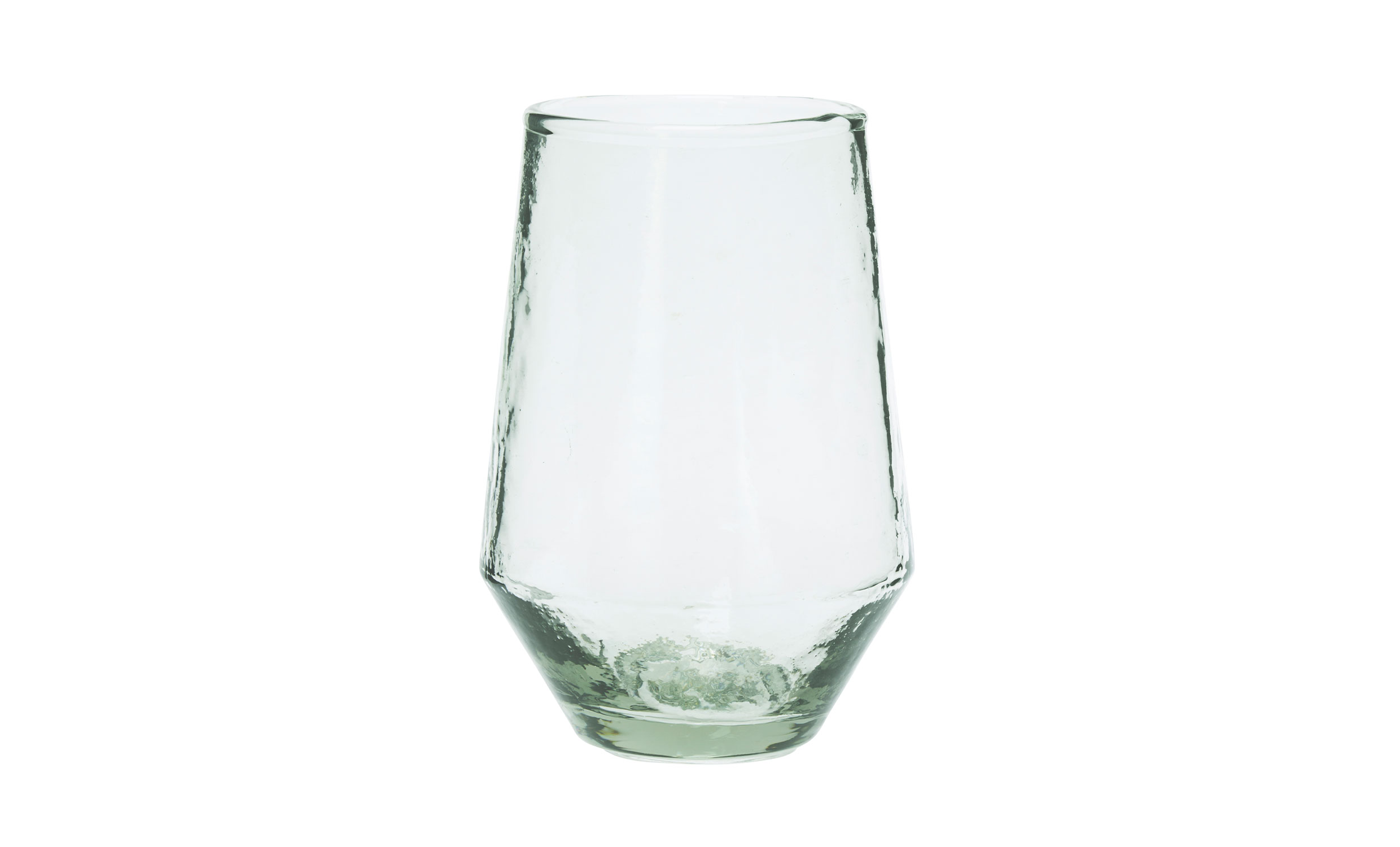 HAMMERED Dricksglas L Klar